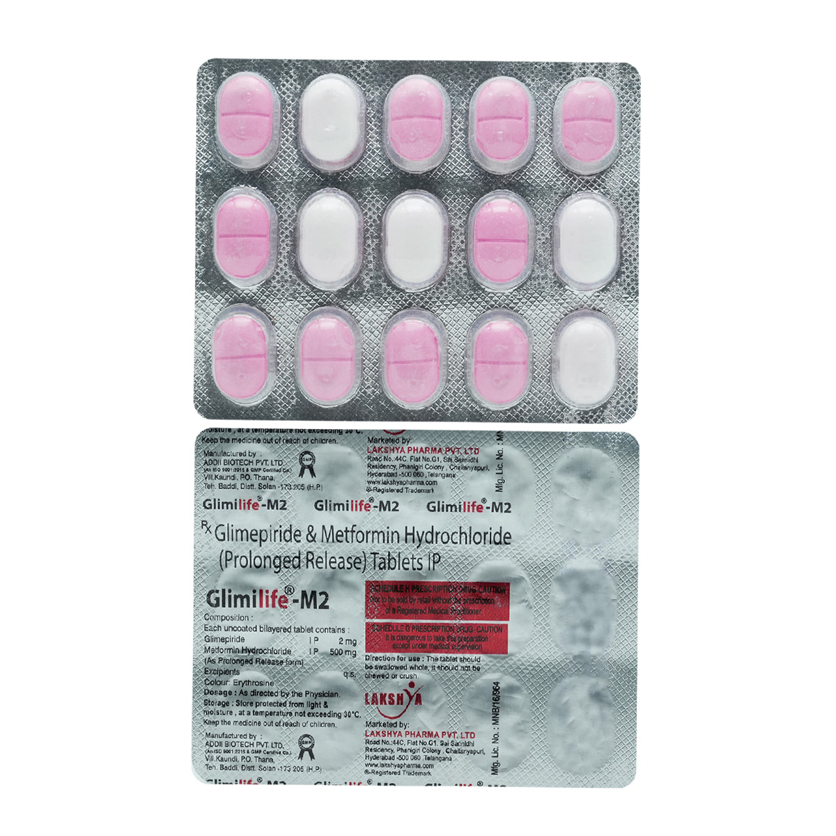 Glimilife-M2 Tablet 15's, Pack of 15 TabletS Glimilife-M2 Tablet 15's, Pack of 15 TabletS