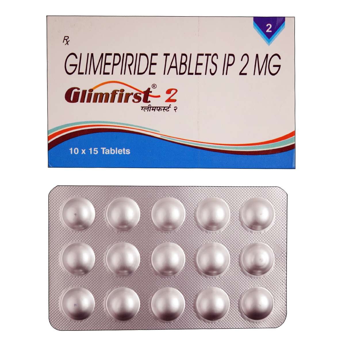 Glimfirst-2 Tablet 15's, Pack of 15 TabletS Glimfirst-2 Tablet 15's, Pack of 15 TabletS