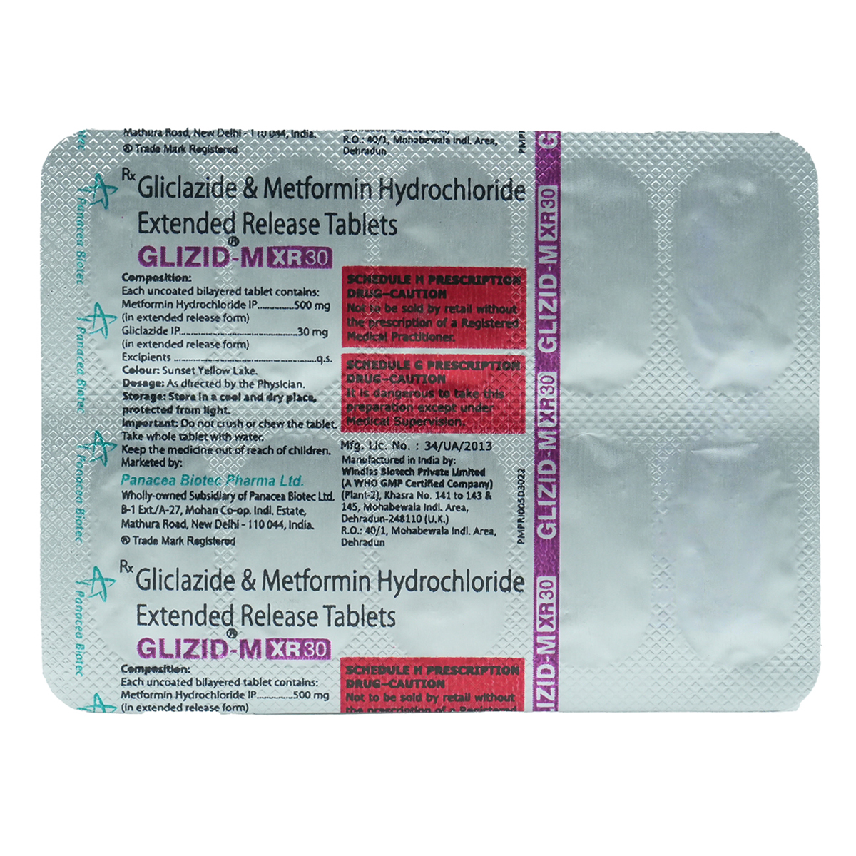 Glizid M XR 30 Tablet 10's, Pack of 10 TABLETS Glizid M XR 30 Tablet 10's, Pack of 10 TABLETS