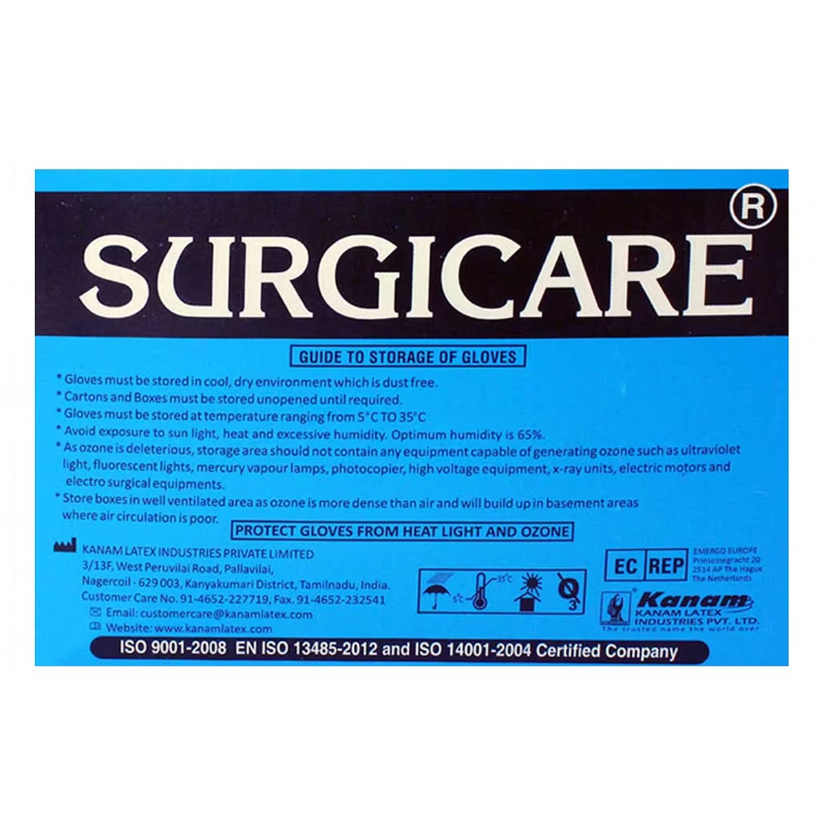 Surgicare Sterile Gloves 7.5, 1 Count, Pack of 1 Surgicare Sterile Gloves 7.5, 1 Count, Pack of 1