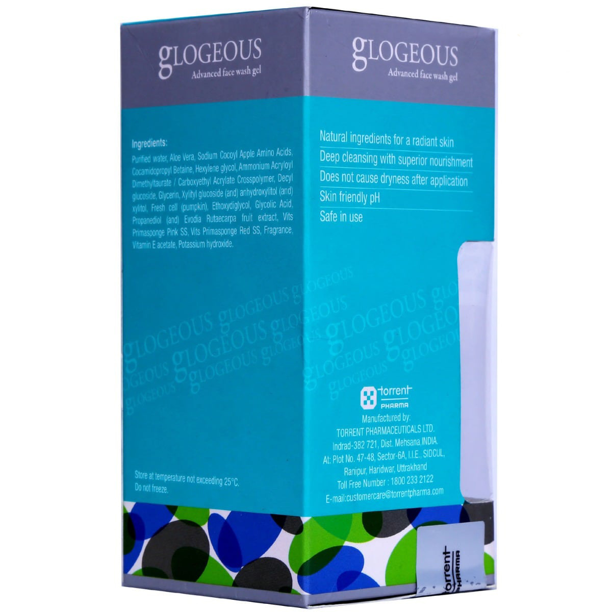 Glogeous Advanced Face Wash Gel 100 gm | Deep Cleansing & Nourishment | For Radiant Skin, Pack of 1 Glogeous Advanced Face Wash Gel 100 gm | Deep Cleansing & Nourishment | For Radiant Skin, Pack of 1