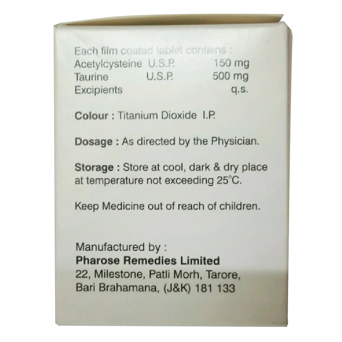 Glomosafe Tablet 10's, Pack of 10 TabletS Glomosafe Tablet 10's, Pack of 10 TabletS