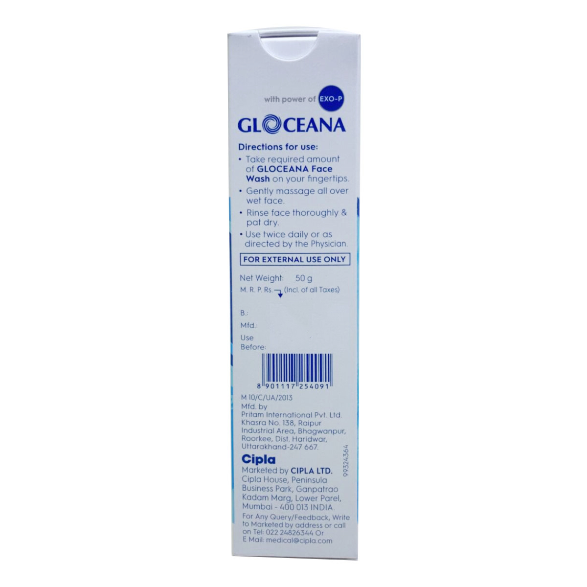 Gloceana Anti-Pollution Face Wash 50 gm, Pack of 1 Gloceana Anti-Pollution Face Wash 50 gm, Pack of 1