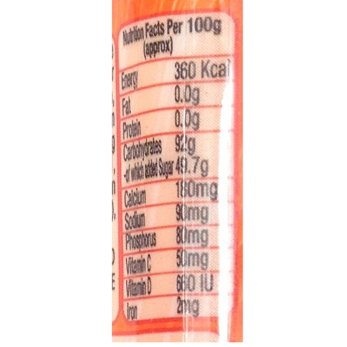 Glucovita Orange Flavour Bolts, 18 gm Glucovita Orange Flavour Bolts, 18 gm