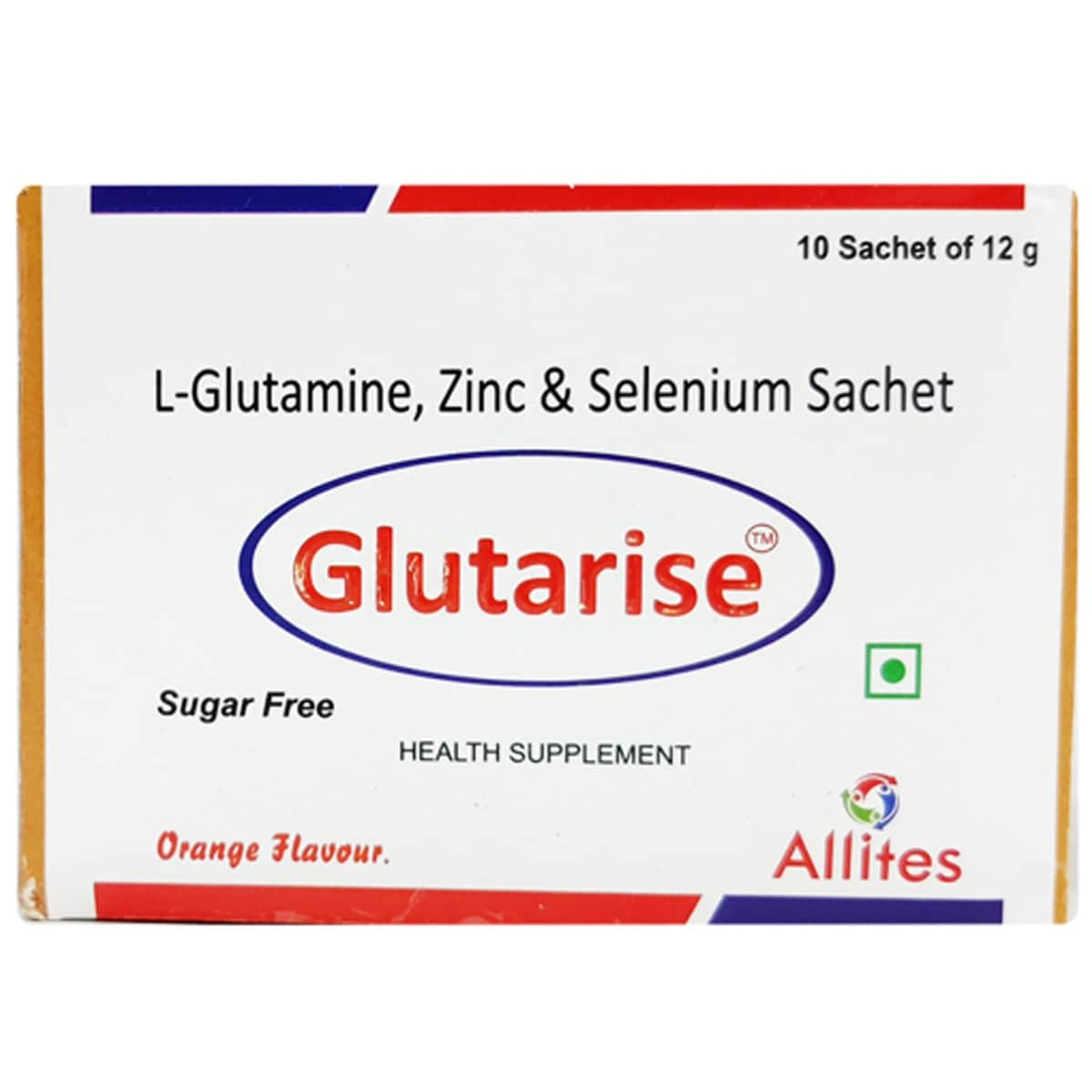 Buy Glutarise Suger Free Orange Sachet 12 gm Online