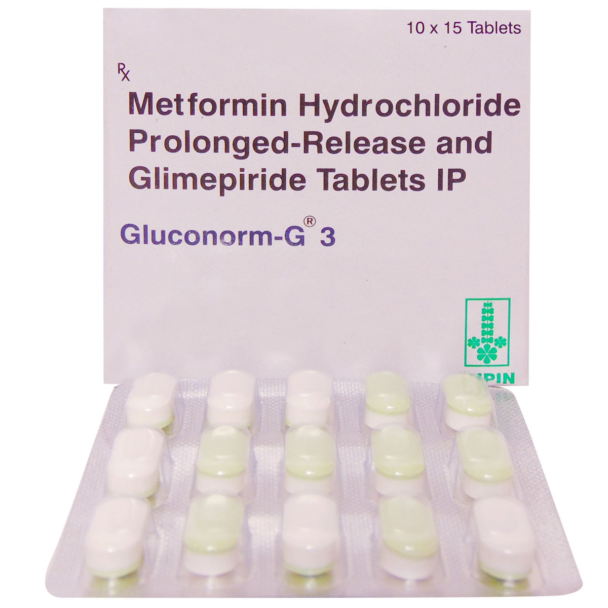 Gluconorm G 3 Tablet 15's, Pack of 15 TABLETS Gluconorm G 3 Tablet 15's, Pack of 15 TABLETS