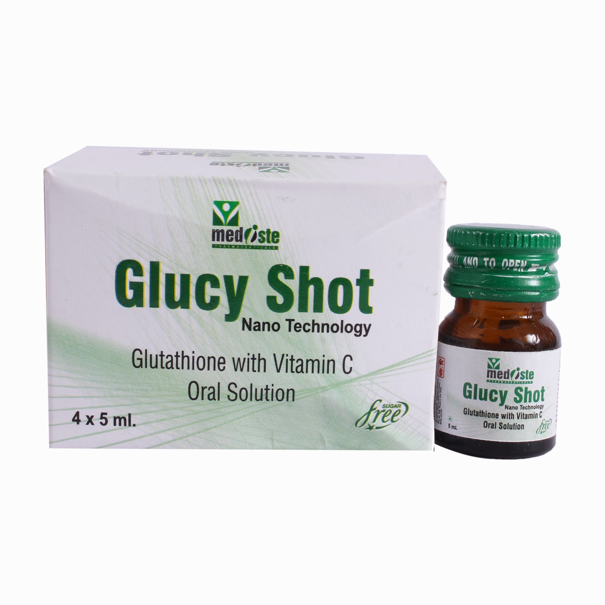 Buy Glucy Shot Oral Solution 5ml Online