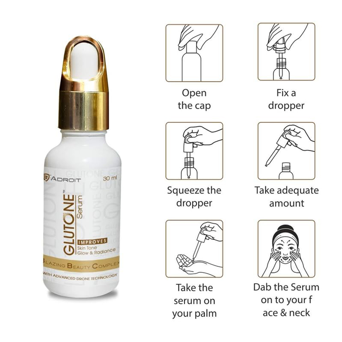 Glutone Serum 30 ml, Pack of 1 Glutone Serum 30 ml, Pack of 1