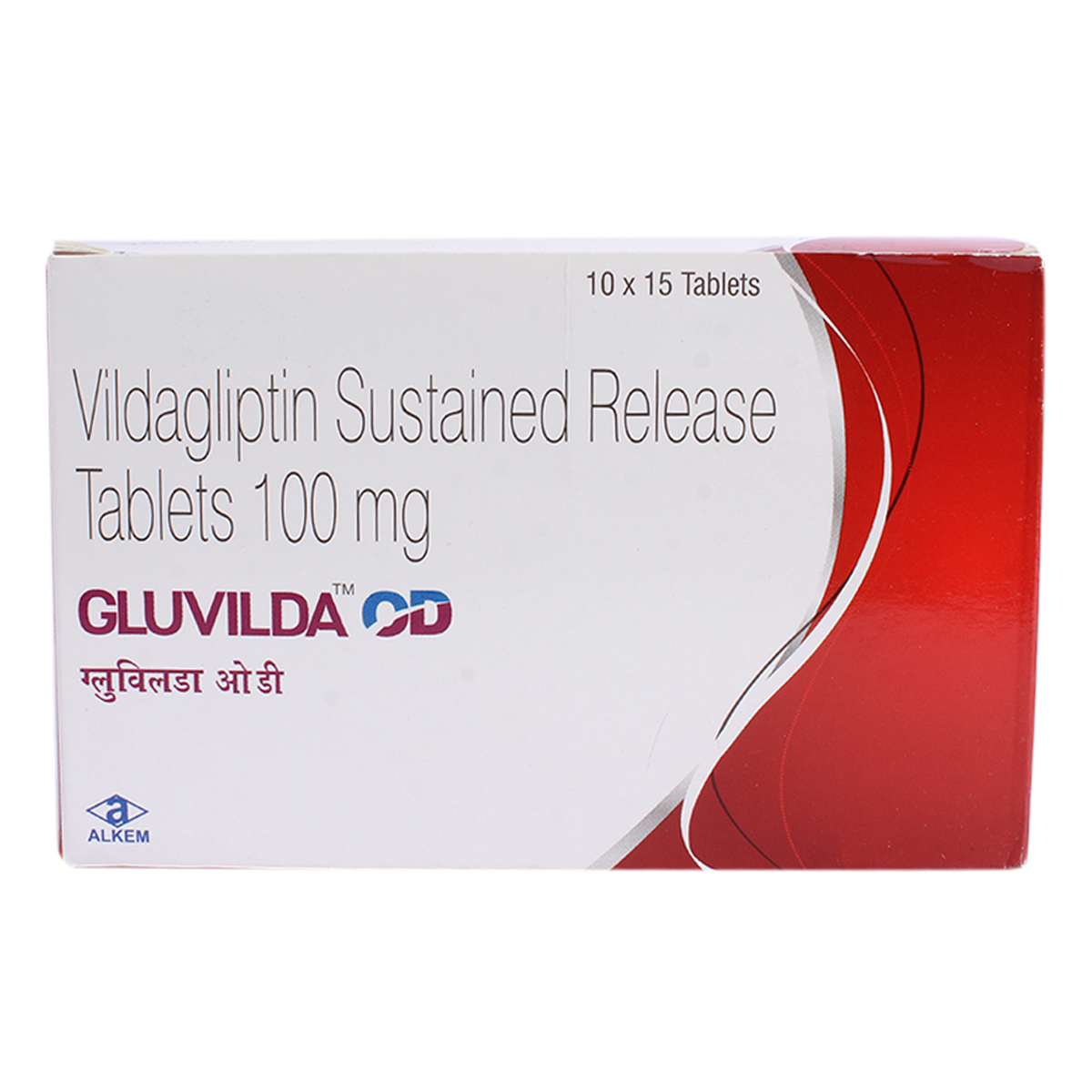 Gluvilda OD 100 mg Tablet 15's, Pack of 15 TabletS Gluvilda OD 100 mg Tablet 15's, Pack of 15 TabletS