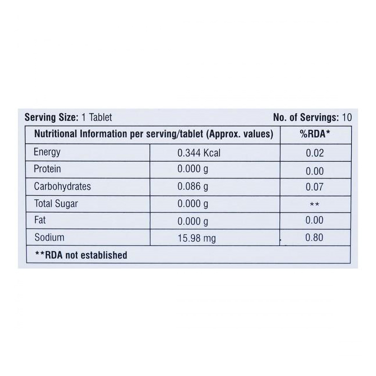 Gluoxidant-A Tablet 10's, Pack of 10 TABLETS Gluoxidant-A Tablet 10's, Pack of 10 TABLETS