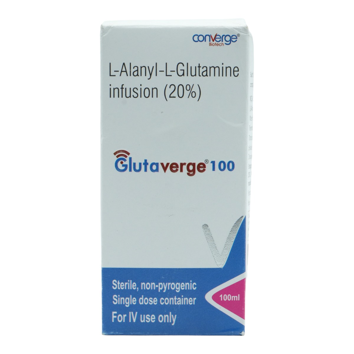 Glutaverge 100 Infusion 100 ml, Pack of 1 INJECTION Glutaverge 100 Infusion 100 ml, Pack of 1 INJECTION
