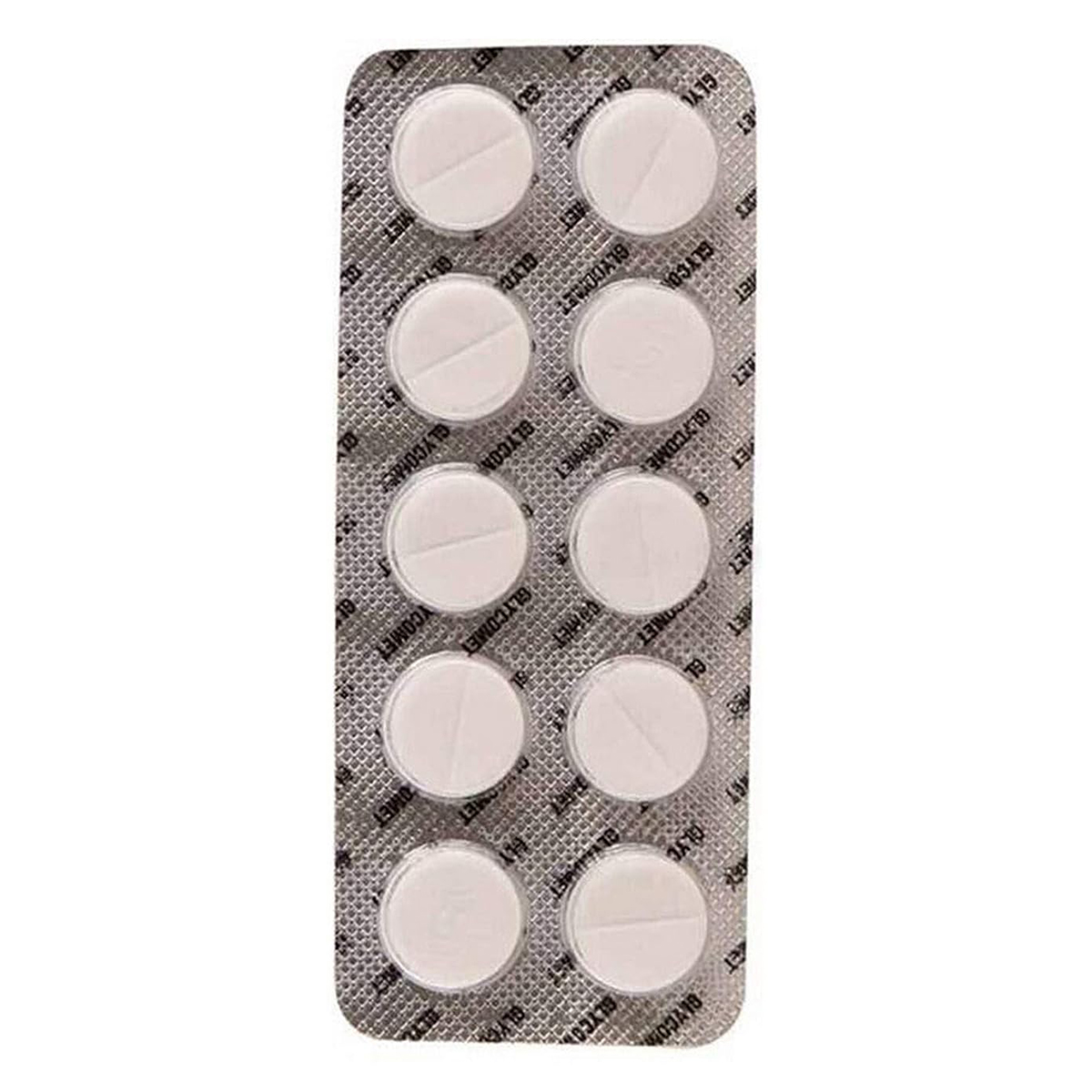 Glycomet Tablet 10's, Pack of 10 TABLETS Glycomet Tablet 10's, Pack of 10 TABLETS