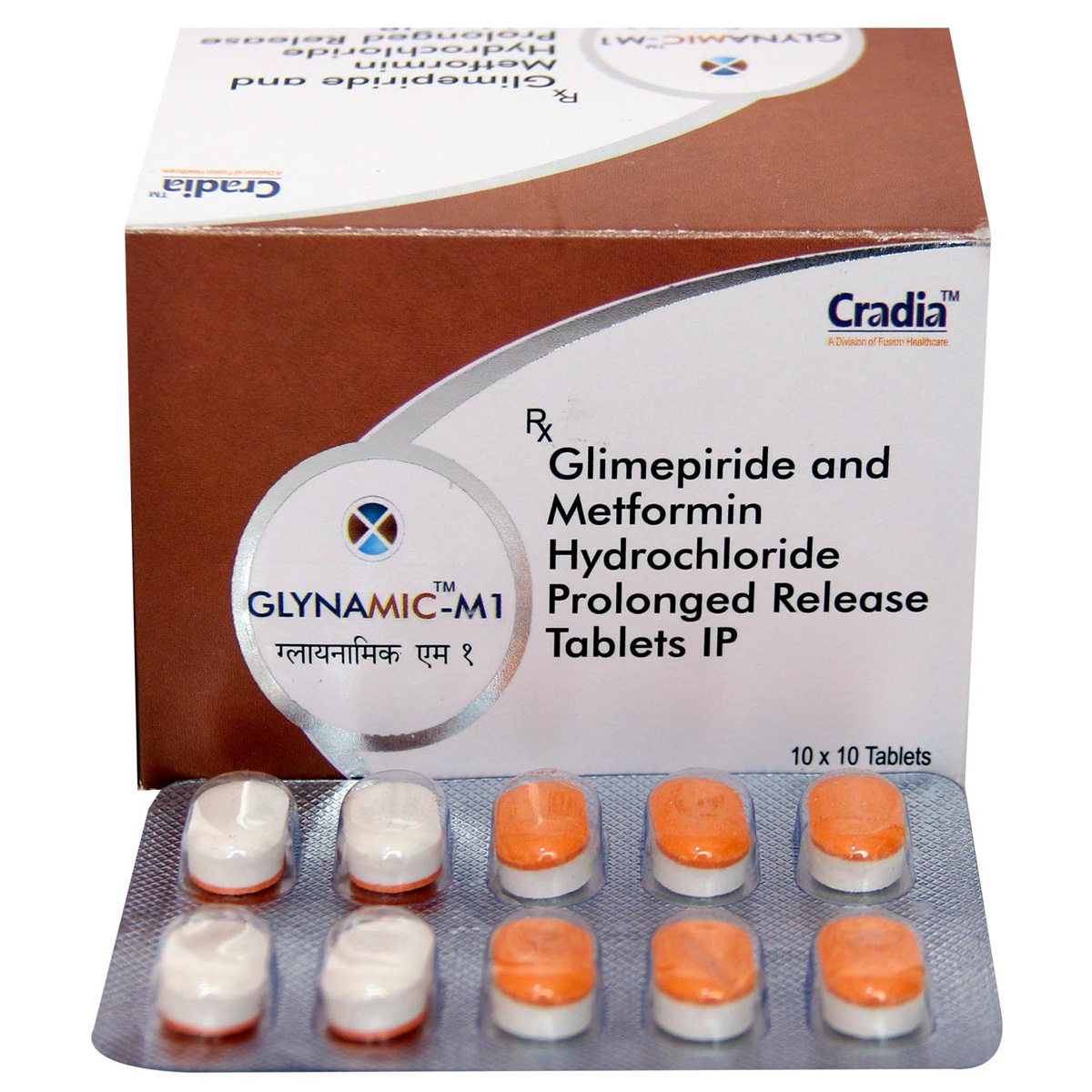 Glynamic-M 1 Tablet 10's, Pack of 10 TABLETS Glynamic-M 1 Tablet 10's, Pack of 10 TABLETS