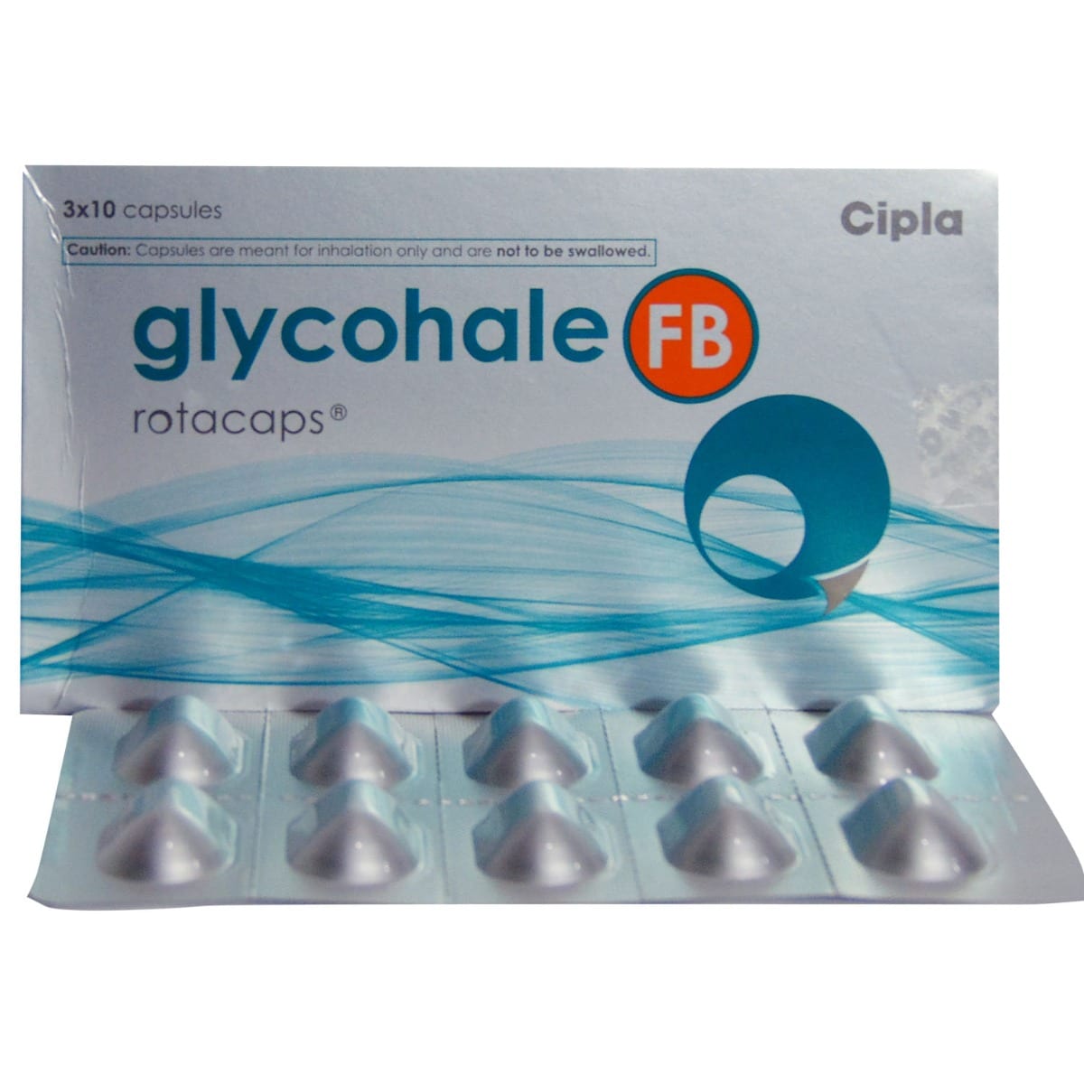 Glycohale FB Rotacaps 3x10's, Pack of 30 ROTACAPS Glycohale FB Rotacaps 3x10's, Pack of 30 ROTACAPS