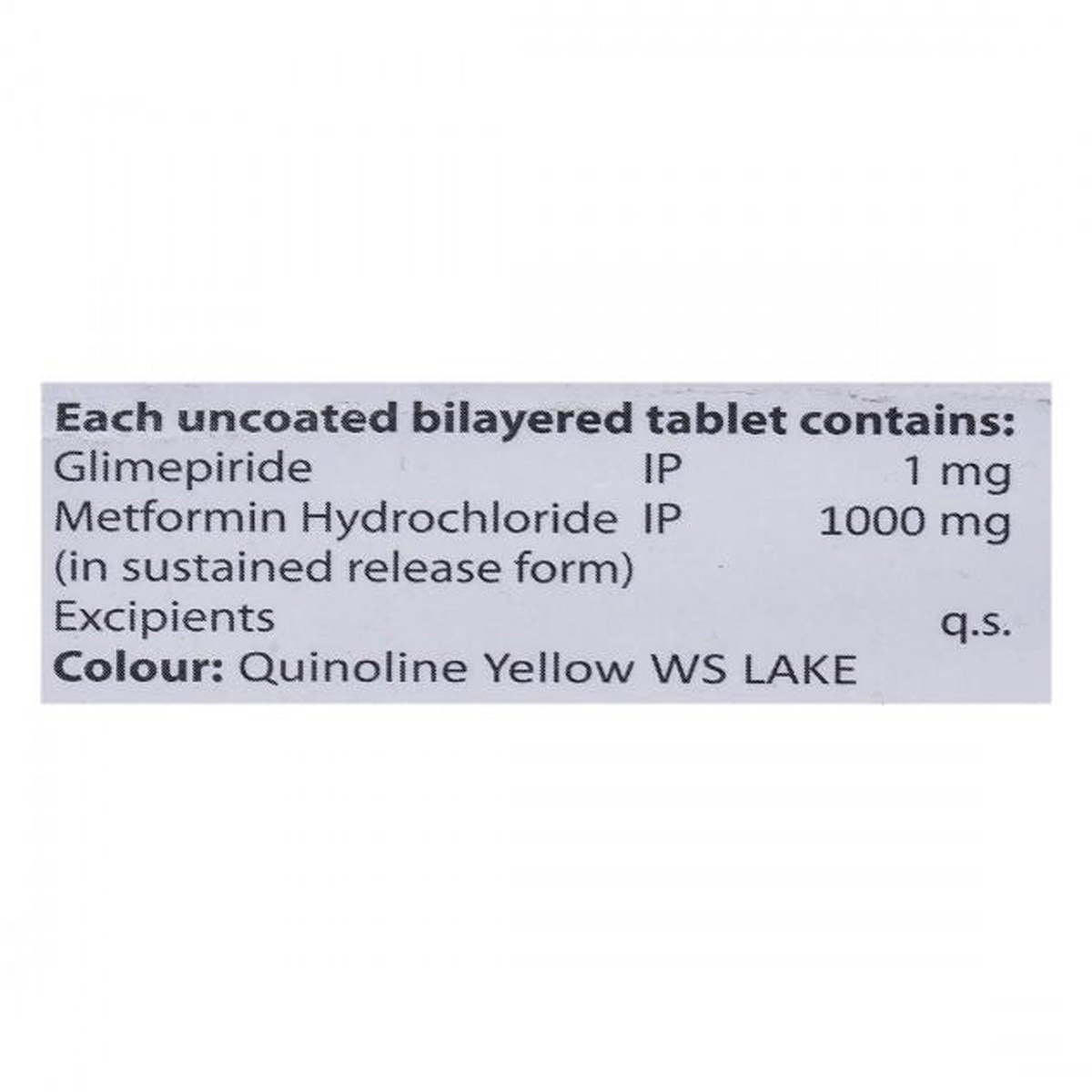 Glyxer M 1 Forte Tablet 15's, Pack of 15 TABLETS Glyxer M 1 Forte Tablet 15's, Pack of 15 TABLETS