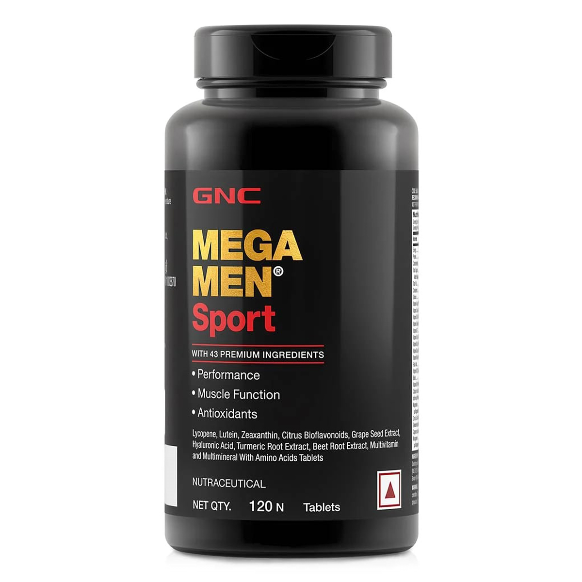GNC Mega Men Sport with 43 Premium Ingredients, 120 Tablets, Pack of 1 GNC Mega Men Sport with 43 Premium Ingredients, 120 Tablets, Pack of 1