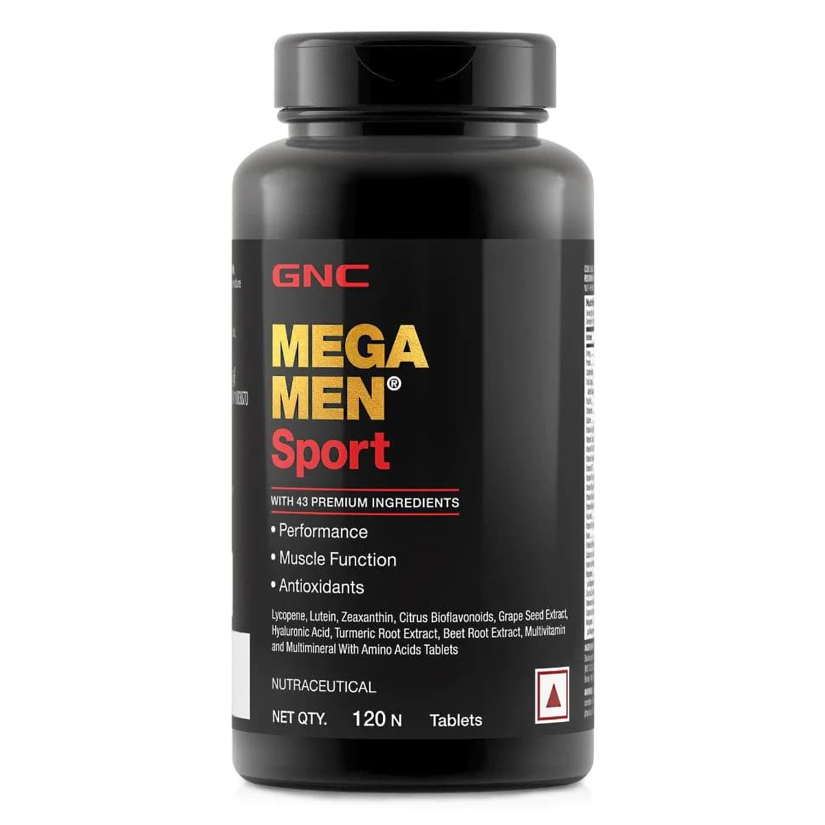 GNC Mega Men Sport with 43 Premium Ingredients, 120 Tablets, Pack of 1 GNC Mega Men Sport with 43 Premium Ingredients, 120 Tablets, Pack of 1