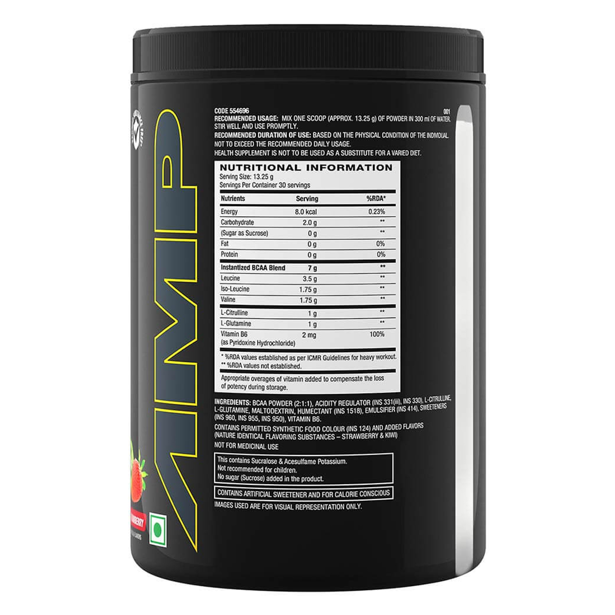GNC PRO Performance AMP Gold Series BCAA Advanced Kiwi Strawberry Flavour Powder, 400 gm, Pack of 1 GNC PRO Performance AMP Gold Series BCAA Advanced Kiwi Strawberry Flavour Powder, 400 gm, Pack of 1