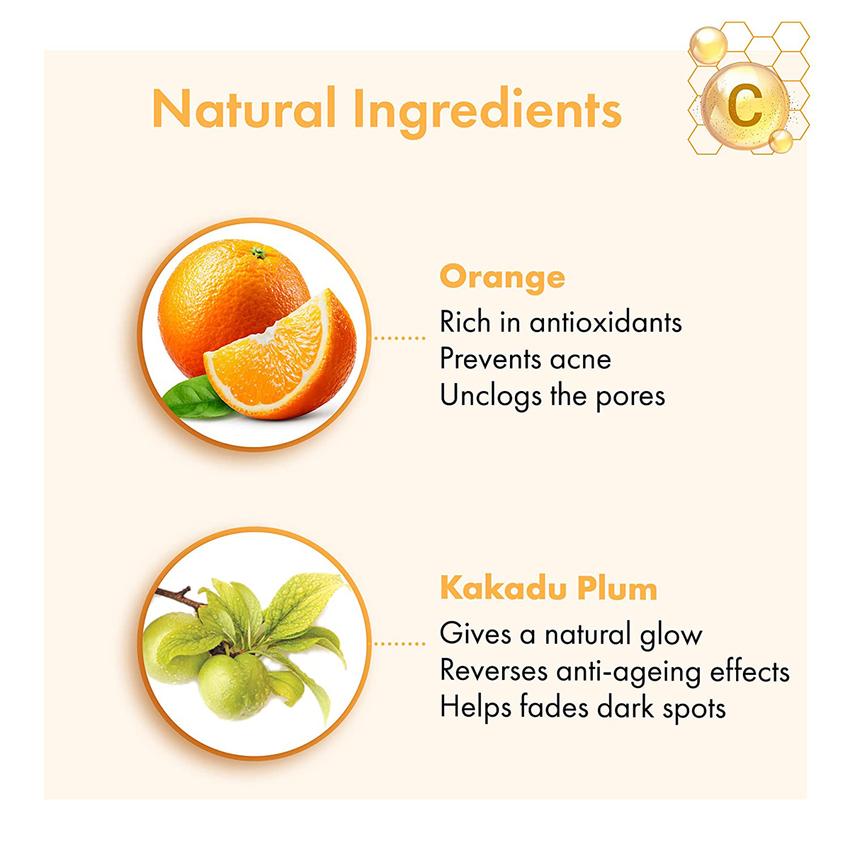 Good Vibes Glow Vitamin C Face Wash 120 ml | Orange & Kakadu Plum | Deep Cleansing | Gives Smooth, Clear & Fresh Skin | For All Skin Type, Pack of 1 Good Vibes Glow Vitamin C Face Wash 120 ml | Orange & Kakadu Plum | Deep Cleansing | Gives Smooth, Clear & Fresh Skin | For All Skin Type, Pack of 1