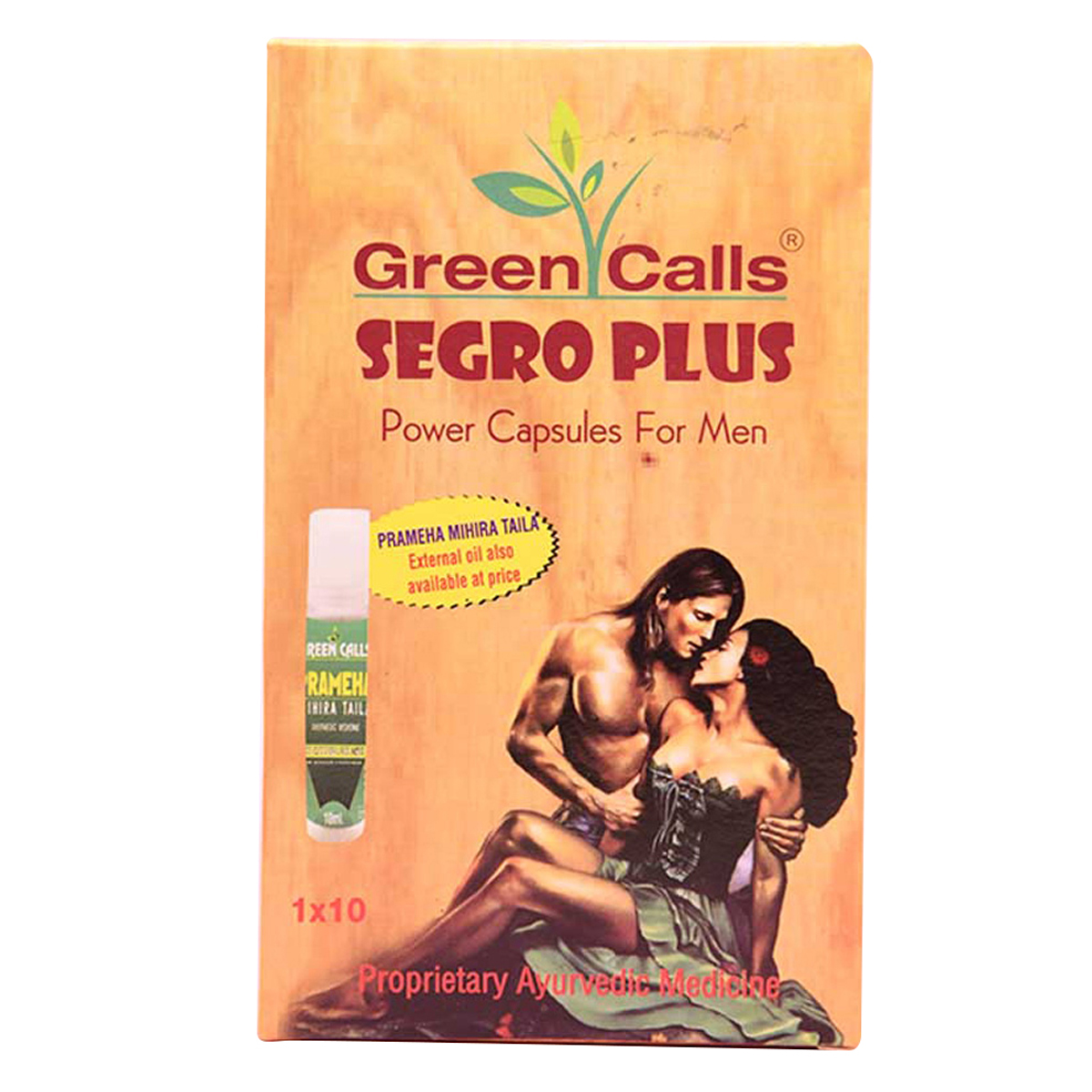 Green Calls Segro Plus, 10 Capsules, Pack of 10 Green Calls Segro Plus, 10 Capsules, Pack of 10