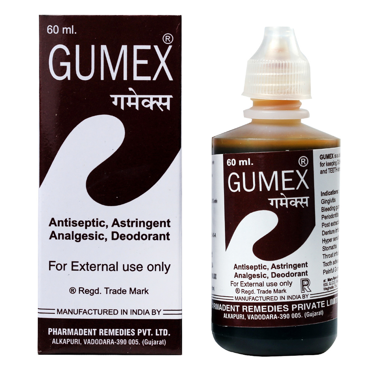 Gumex Drops, 60 ml, Pack of 1 Gumex Drops, 60 ml, Pack of 1