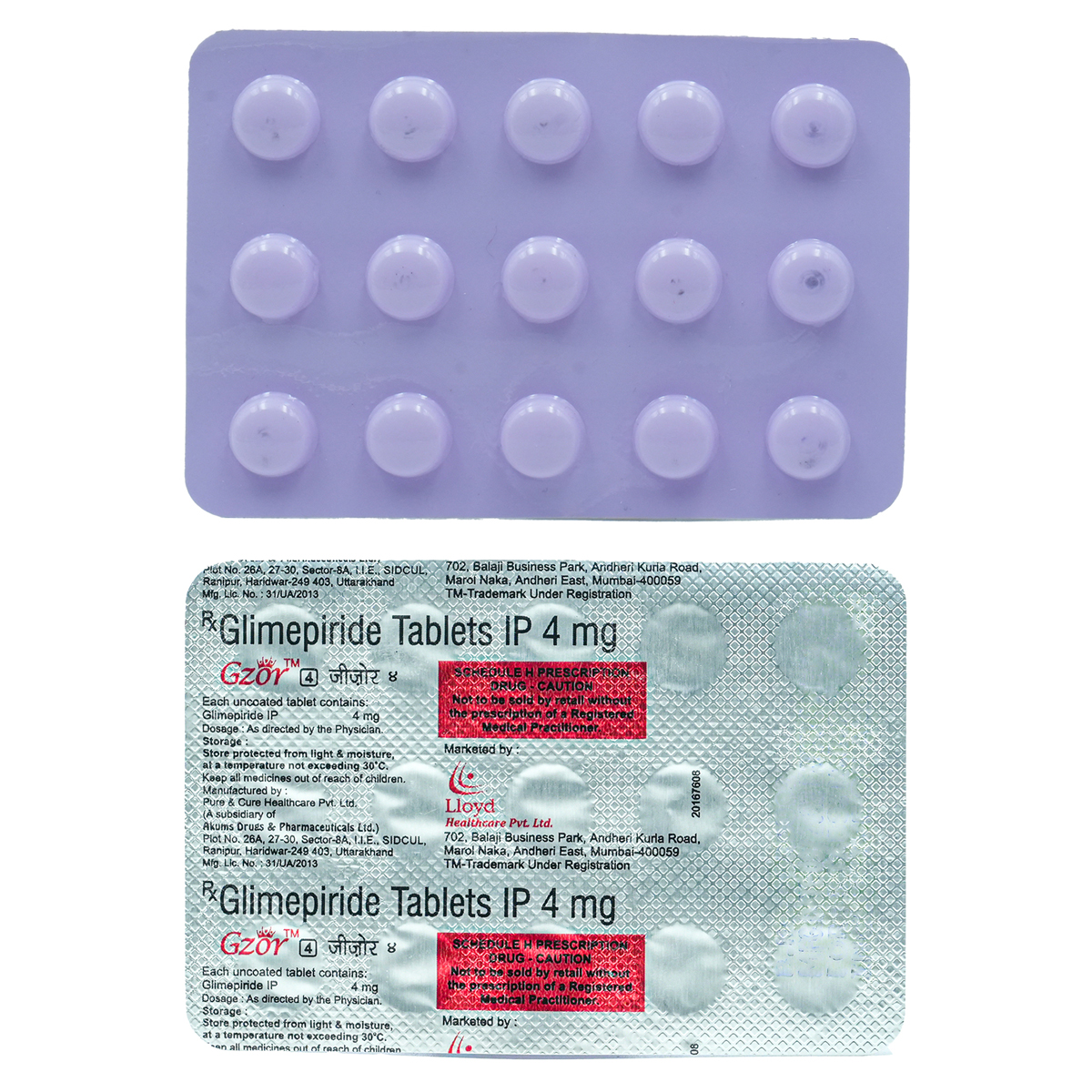 Gzor 4 Tablet 15's, Pack of 15 TABLETS Gzor 4 Tablet 15's, Pack of 15 TABLETS