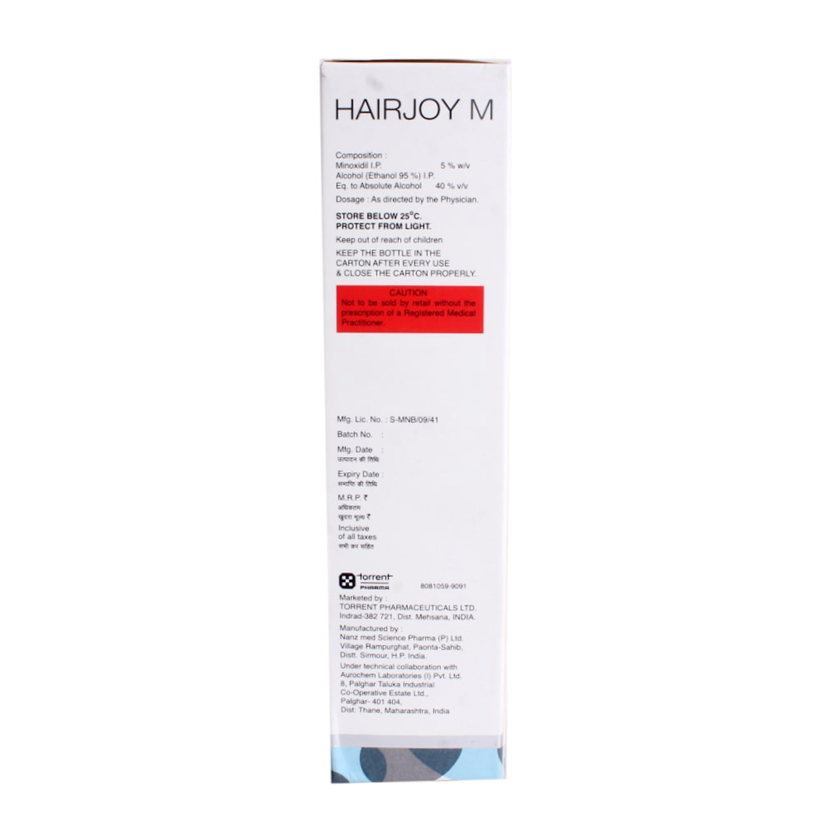 Hairjoy M 5% Topical Solution 60 ml, Pack of 1 SOLUTION Hairjoy M 5% Topical Solution 60 ml, Pack of 1 SOLUTION