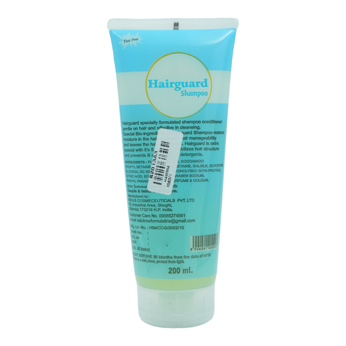 Hairguard New PH 5.5 Shampoo 200 ml, Pack of 1 Hairguard New PH 5.5 Shampoo 200 ml, Pack of 1