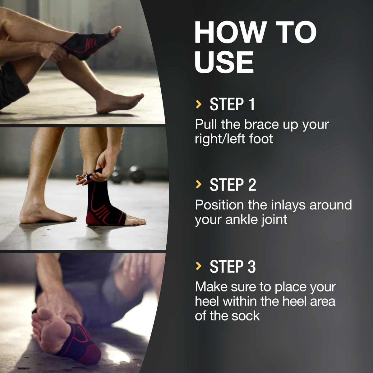 Hansaplast Sport Ankle Brace Large, 1 Pair, Pack of 1 Hansaplast Sport Ankle Brace Large, 1 Pair, Pack of 1