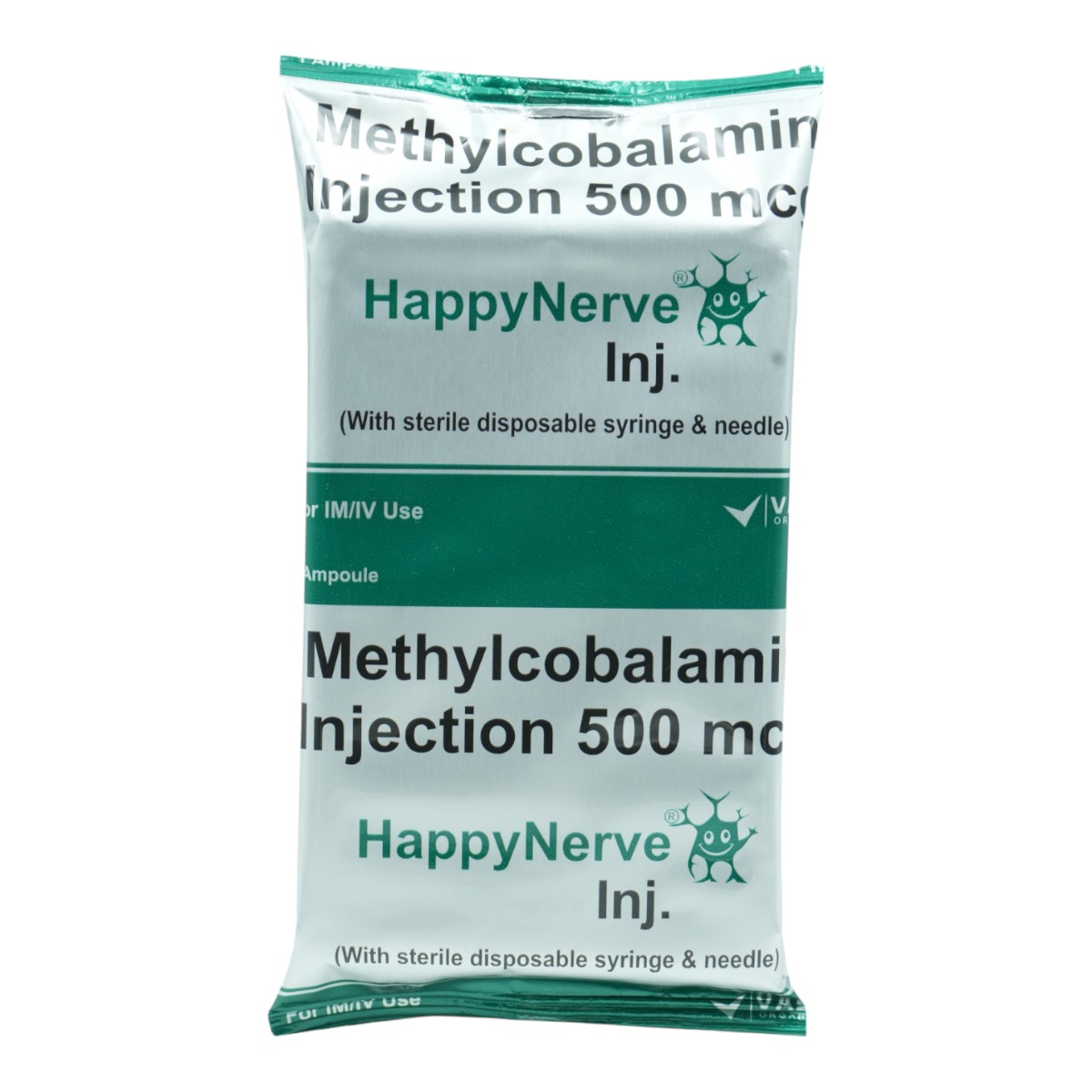 Happy Nerve 500Mcg/1Ml Inj, Pack of 1 Injection Happy Nerve 500Mcg/1Ml Inj, Pack of 1 Injection