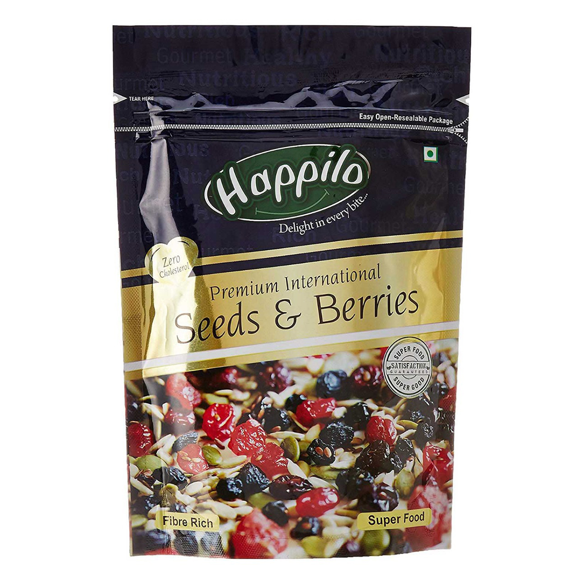 Happilo Premium International Seeds & Berries, 200 gm, Pack of 1 Happilo Premium International Seeds & Berries, 200 gm, Pack of 1
