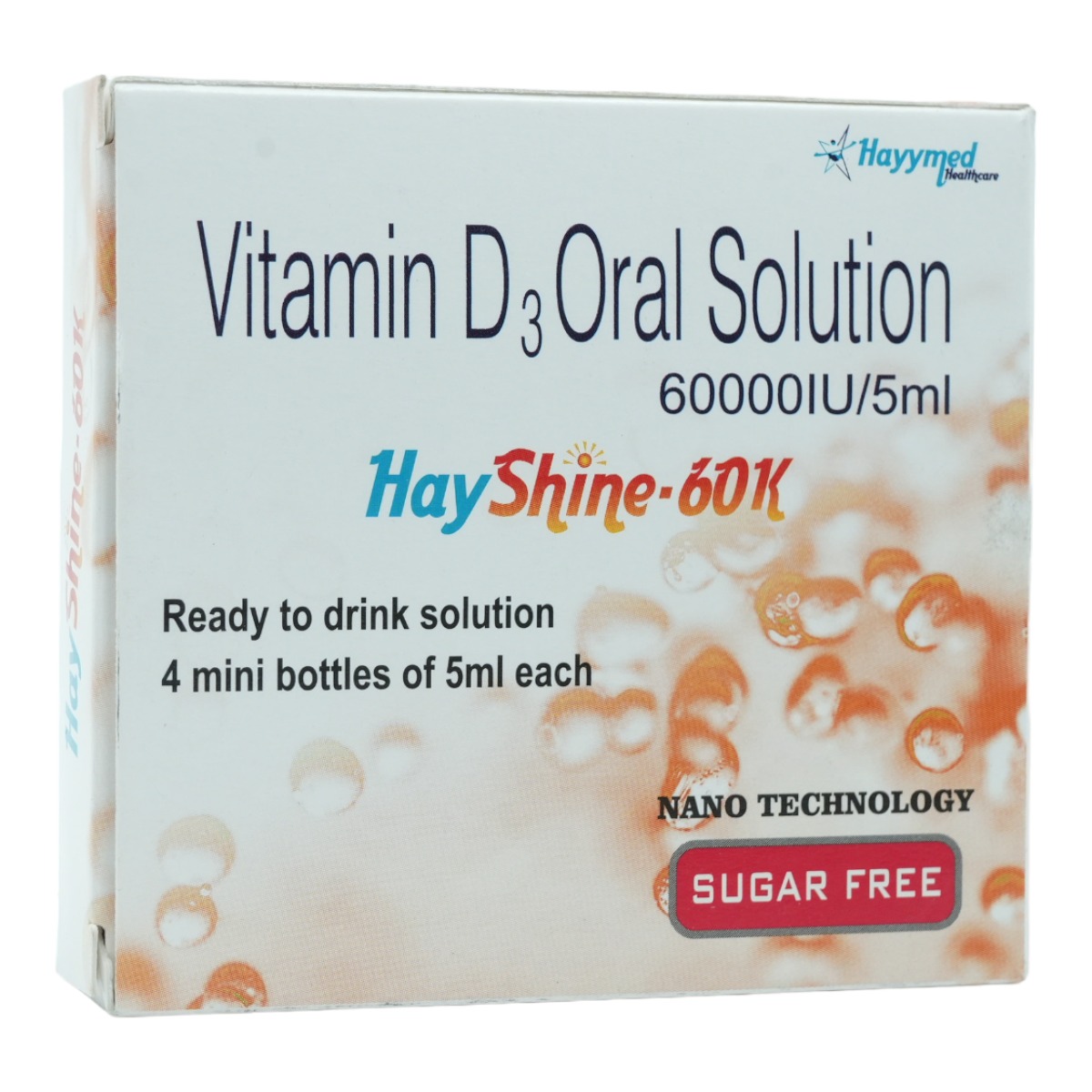 Hayshine-60K Sugar Free Solution 5 ml, Pack of 1 Hayshine-60K Sugar Free Solution 5 ml, Pack of 1
