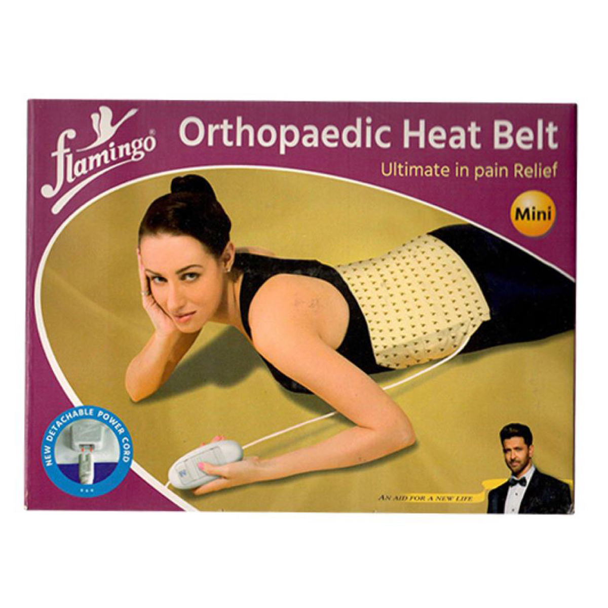 Flamingo Orthopaedic Heat Belt Mini, 1 Count, Pack of 1 Flamingo Orthopaedic Heat Belt Mini, 1 Count, Pack of 1