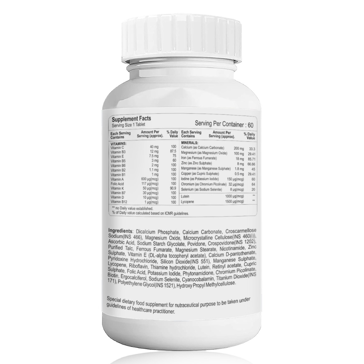 Healthvit Cenvitan Women Multivitamin & Multimineral, 60 Tablets, Pack of 1 Healthvit Cenvitan Women Multivitamin & Multimineral, 60 Tablets, Pack of 1