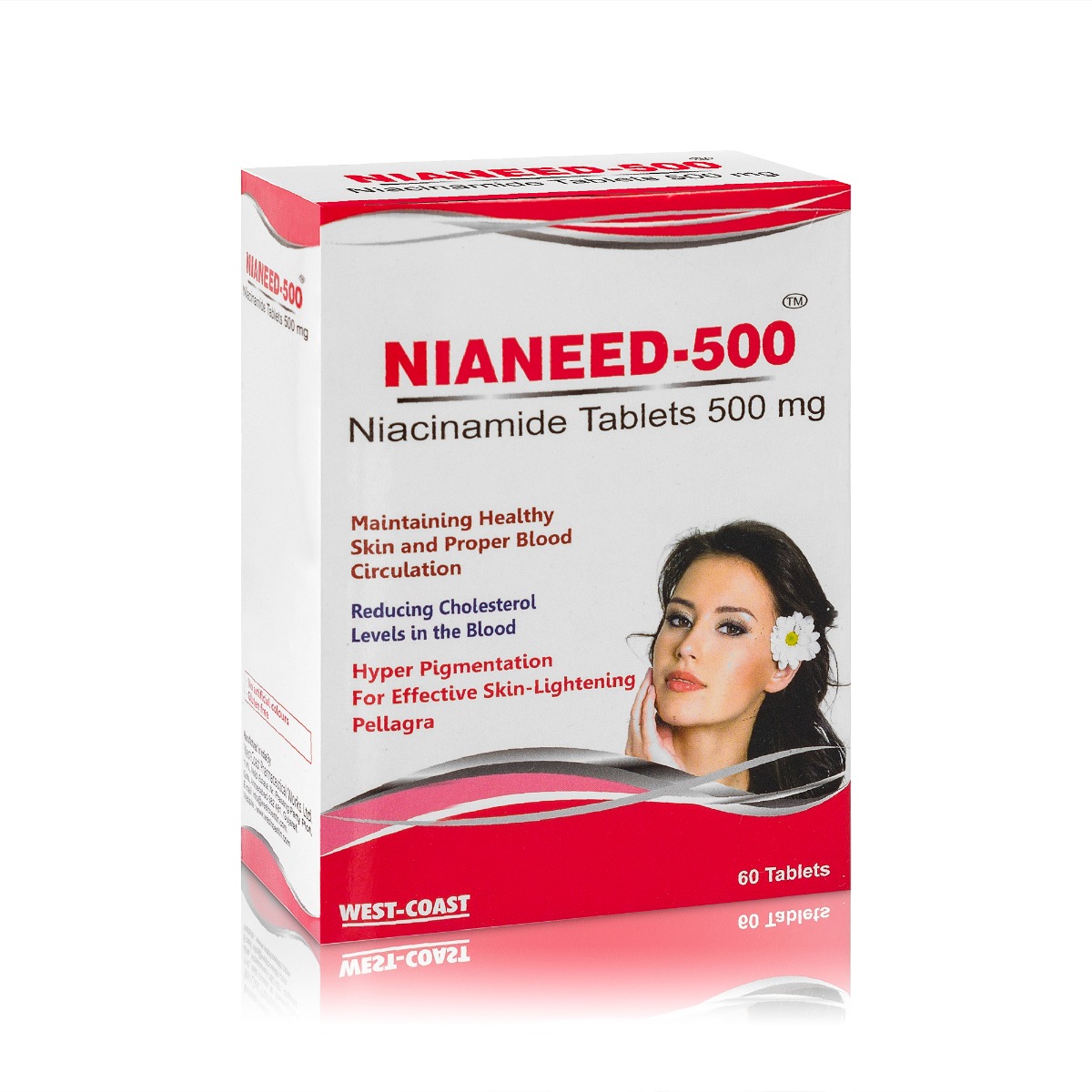 West-Coast Nianeed-500mg, 60 Tablets, Pack of 1 West-Coast Nianeed-500mg, 60 Tablets, Pack of 1