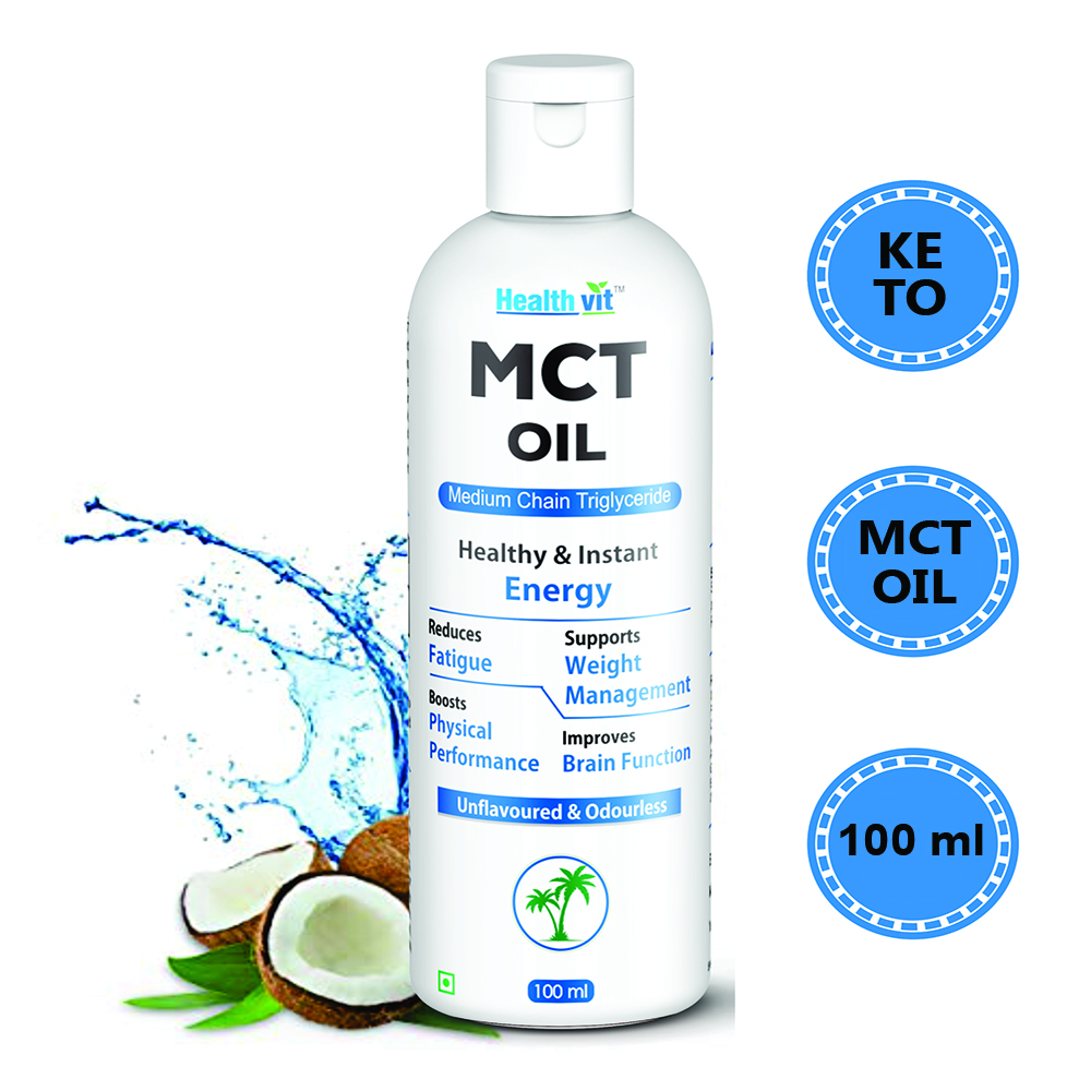 Healthvit MCT Oil, 100 ml, Pack of 1 Healthvit MCT Oil, 100 ml, Pack of 1