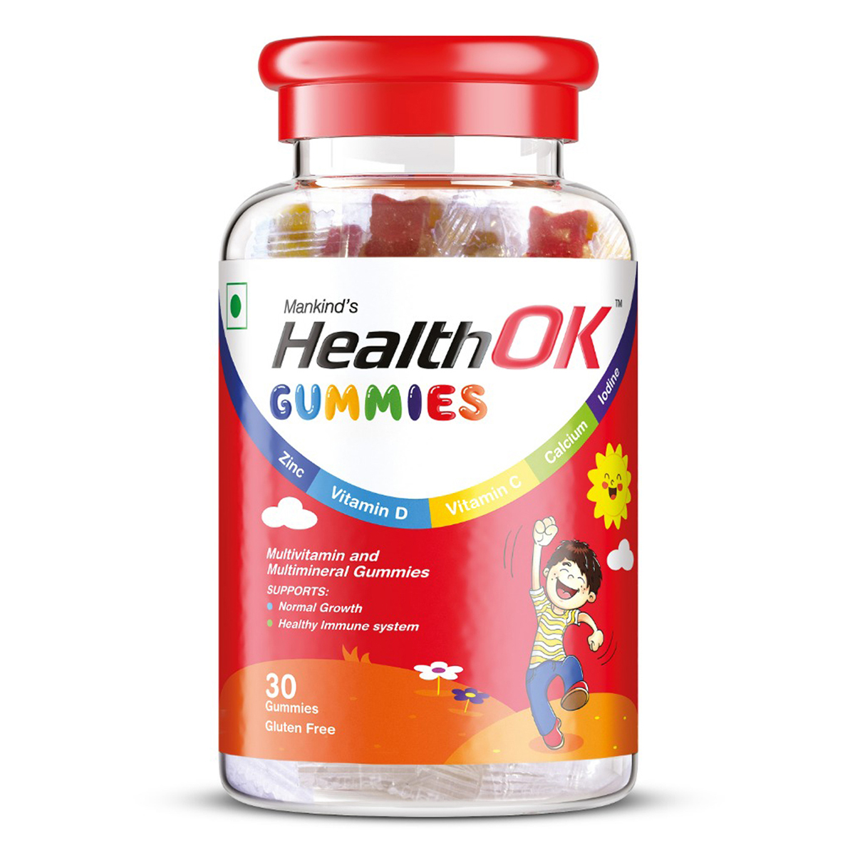 Health OK Gummies, 30 Count, Pack of 1 Health OK Gummies, 30 Count, Pack of 1