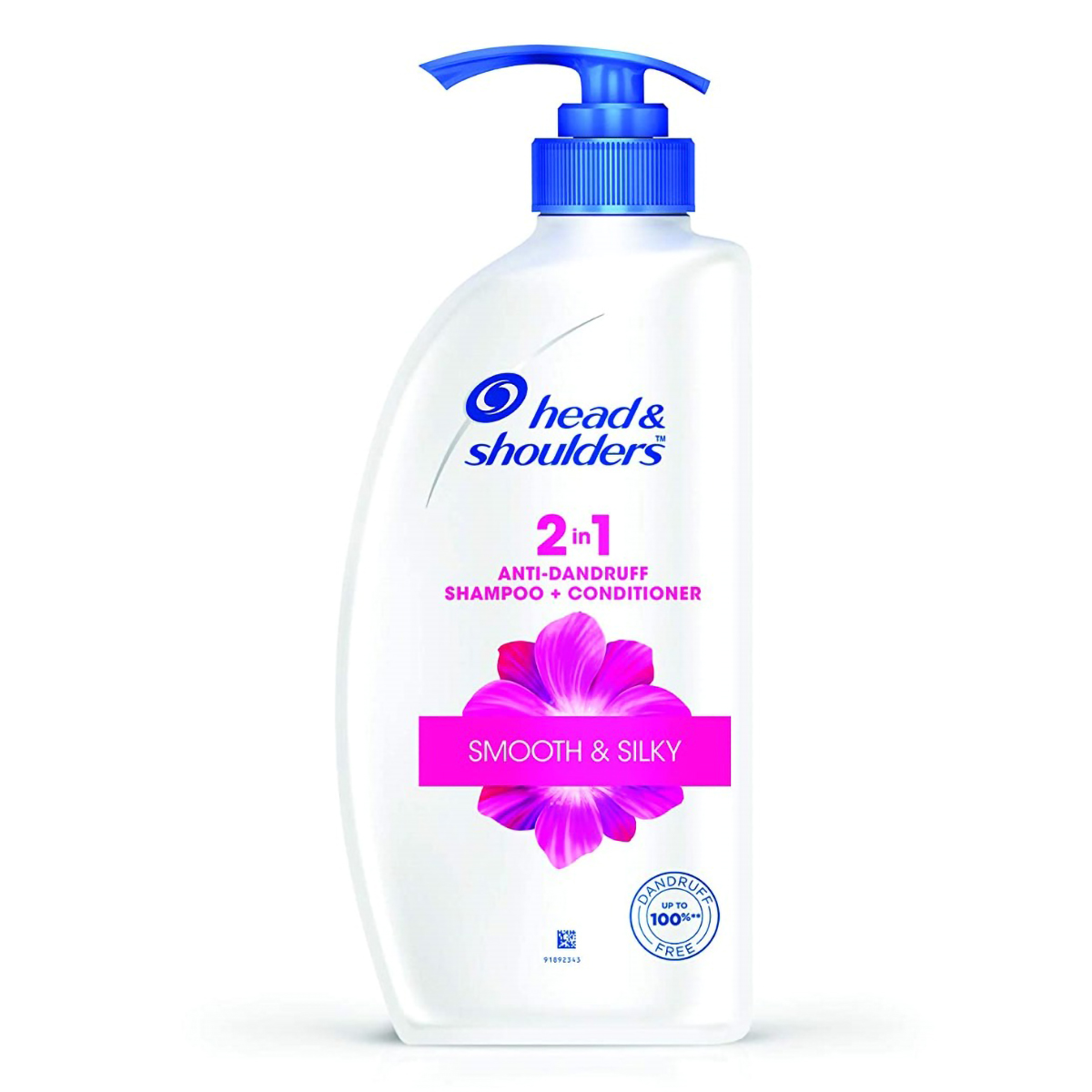 Head & Shoulders 2-In-1 Smooth & Silky Anti-Dandruff Shampoo + Conditioner, 650 ml, Pack of 1 Head & Shoulders 2-In-1 Smooth & Silky Anti-Dandruff Shampoo + Conditioner, 650 ml, Pack of 1