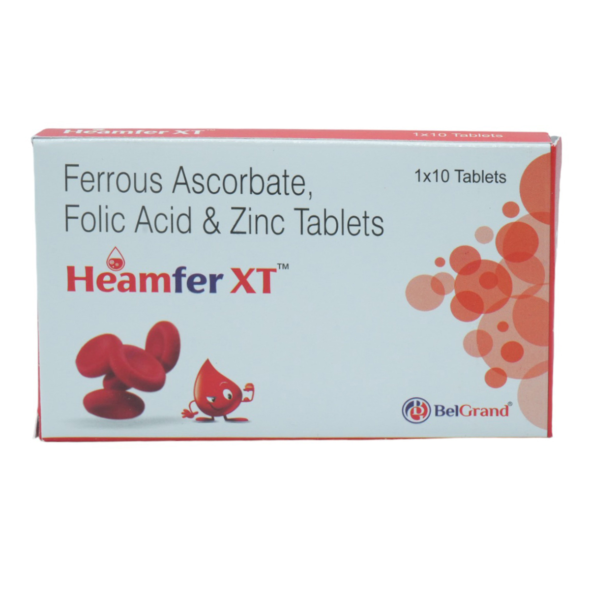 Heamfer XT Tablet 10's, Pack of 10 TabletS Heamfer XT Tablet 10's, Pack of 10 TabletS