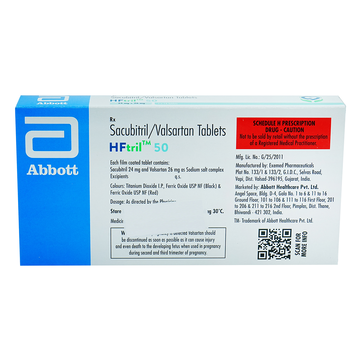 HFtril 50 Tablet 14's, Pack of 14 TabletS HFtril 50 Tablet 14's, Pack of 14 TabletS