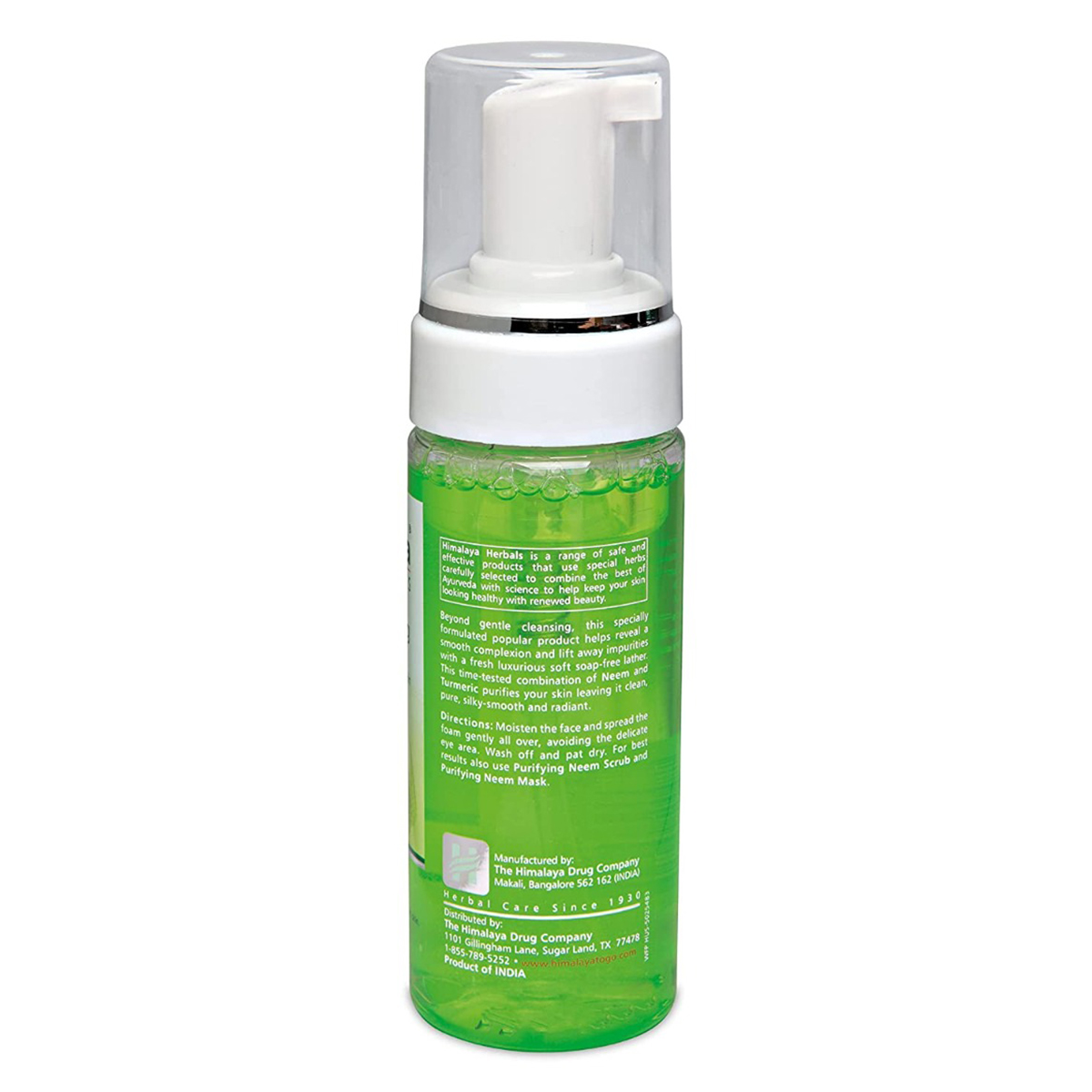 Himalaya Purifying Neem Foaming Face Wash, 150 ml | Neem & Turmeric | Purifies & Cleanses | Prevents Pimples | For All Skin Type, Pack of 1 Himalaya Purifying Neem Foaming Face Wash, 150 ml | Neem & Turmeric | Purifies & Cleanses | Prevents Pimples | For All Skin Type, Pack of 1