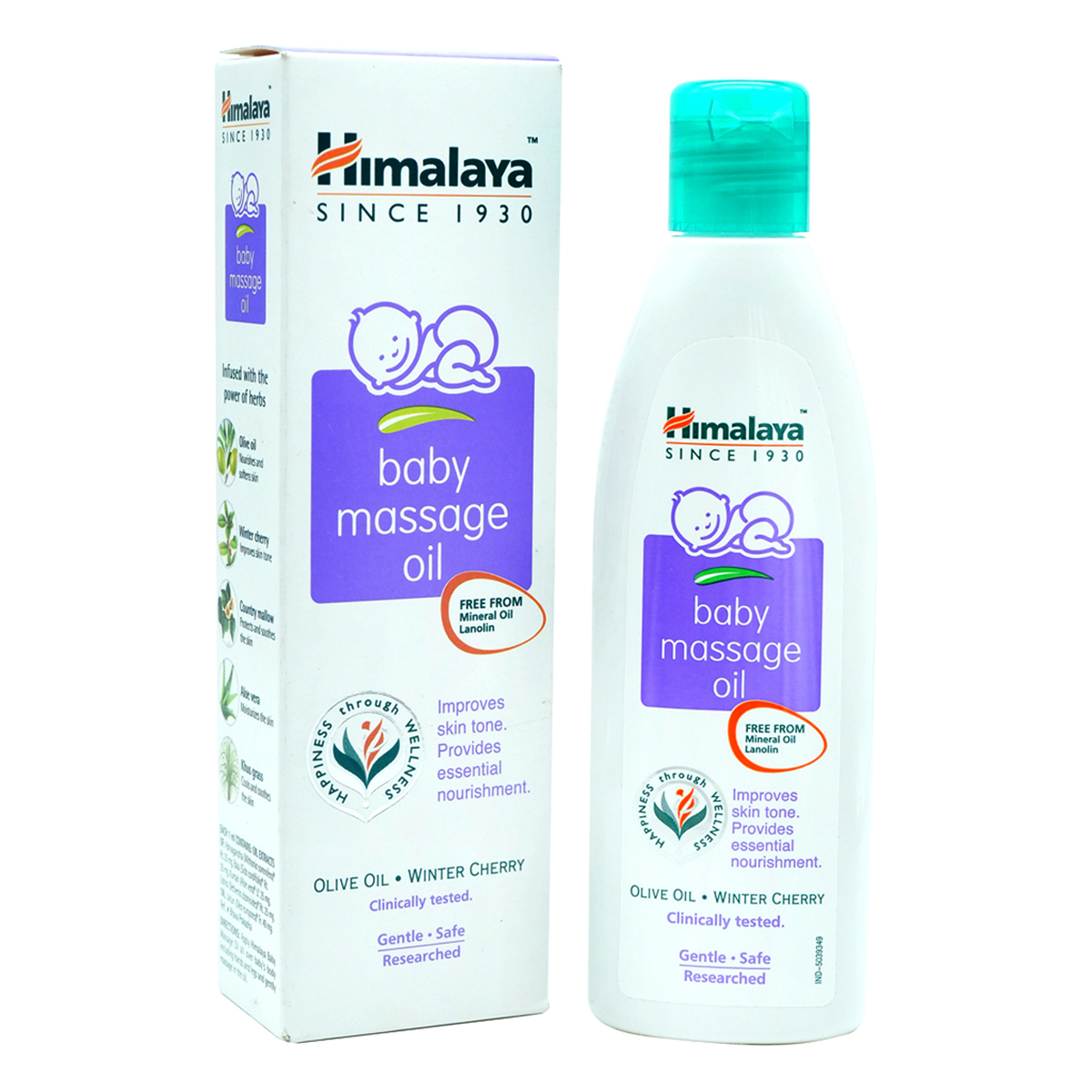 Himalaya Baby Massage Oil, 100 ml, Pack of 1 Himalaya Baby Massage Oil, 100 ml, Pack of 1