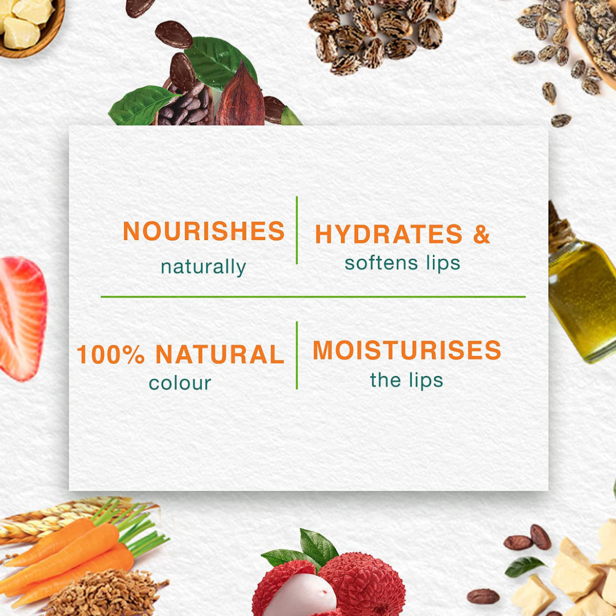 Himalaya Lip Balm 10 gm | Wheat Germ Oil & Carrot Seed Oil | Relives Dry & Chapped Lips | Nourishes Lips, Pack of 1 Himalaya Lip Balm 10 gm | Wheat Germ Oil & Carrot Seed Oil | Relives Dry & Chapped Lips | Nourishes Lips, Pack of 1