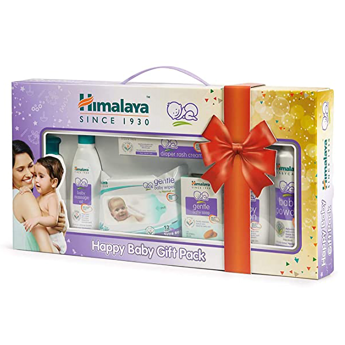 Himalaya Happy Baby Gift Pack, 7 Gift Items, Pack of 1 Himalaya Happy Baby Gift Pack, 7 Gift Items, Pack of 1