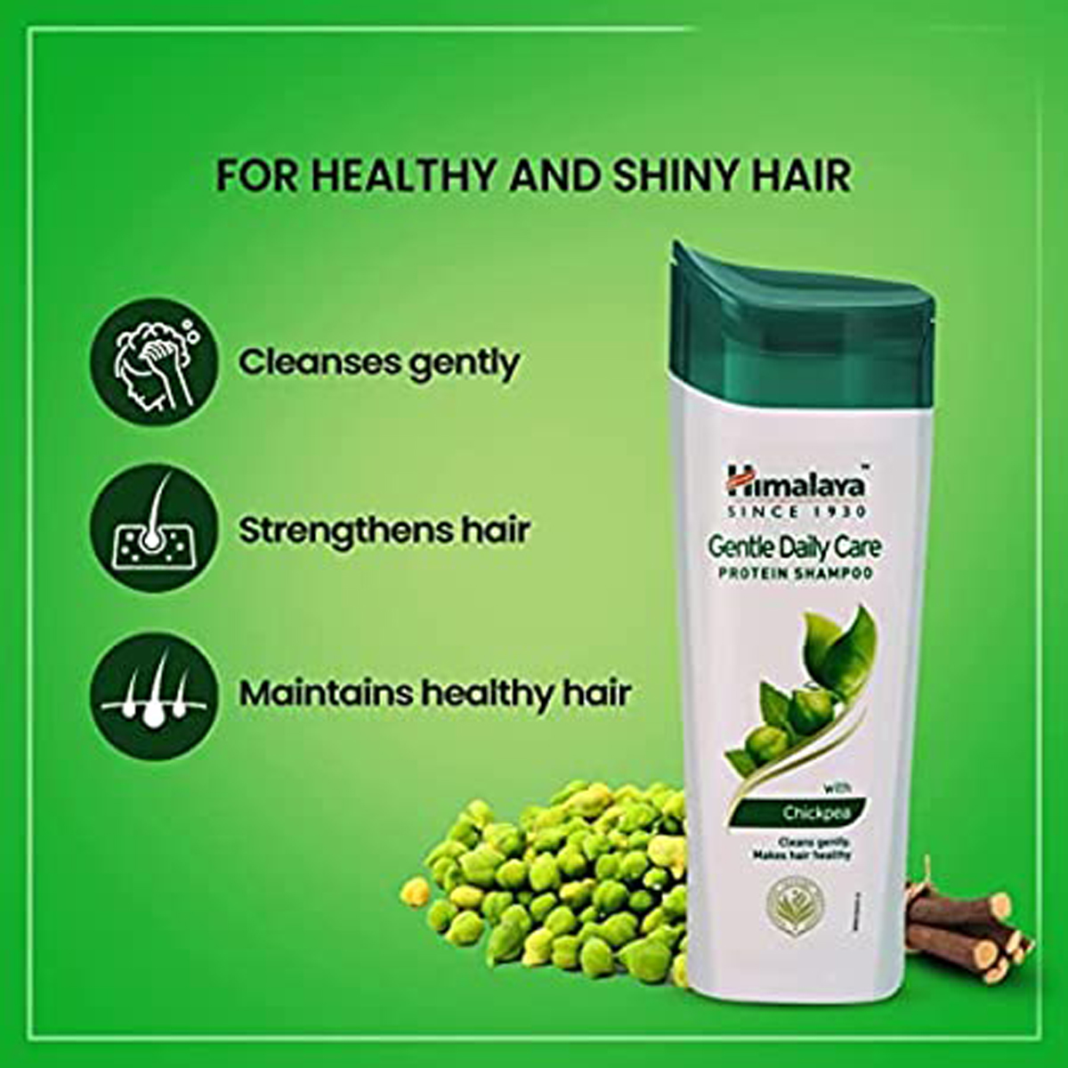 Himalaya Gentle Daily Care Protein Shampoo, 180 ml, Pack of 1 Himalaya Gentle Daily Care Protein Shampoo, 180 ml, Pack of 1