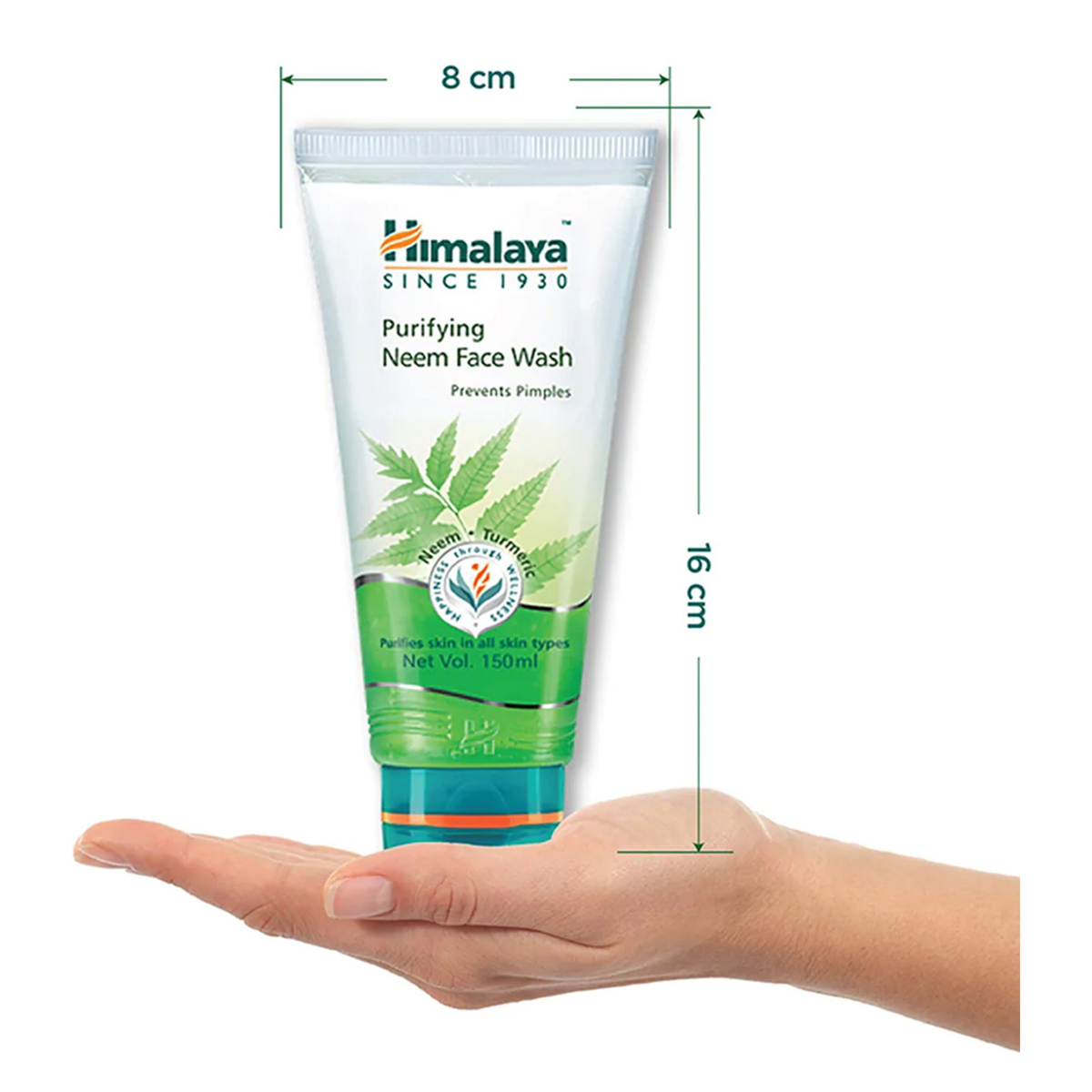 Himalaya Purifying Neem Face Wash 150 ml | With Neem & Turmeric | Prevents & Clear Pimple | For All Skin Type, Pack of 1 Himalaya Purifying Neem Face Wash 150 ml | With Neem & Turmeric | Prevents & Clear Pimple | For All Skin Type, Pack of 1