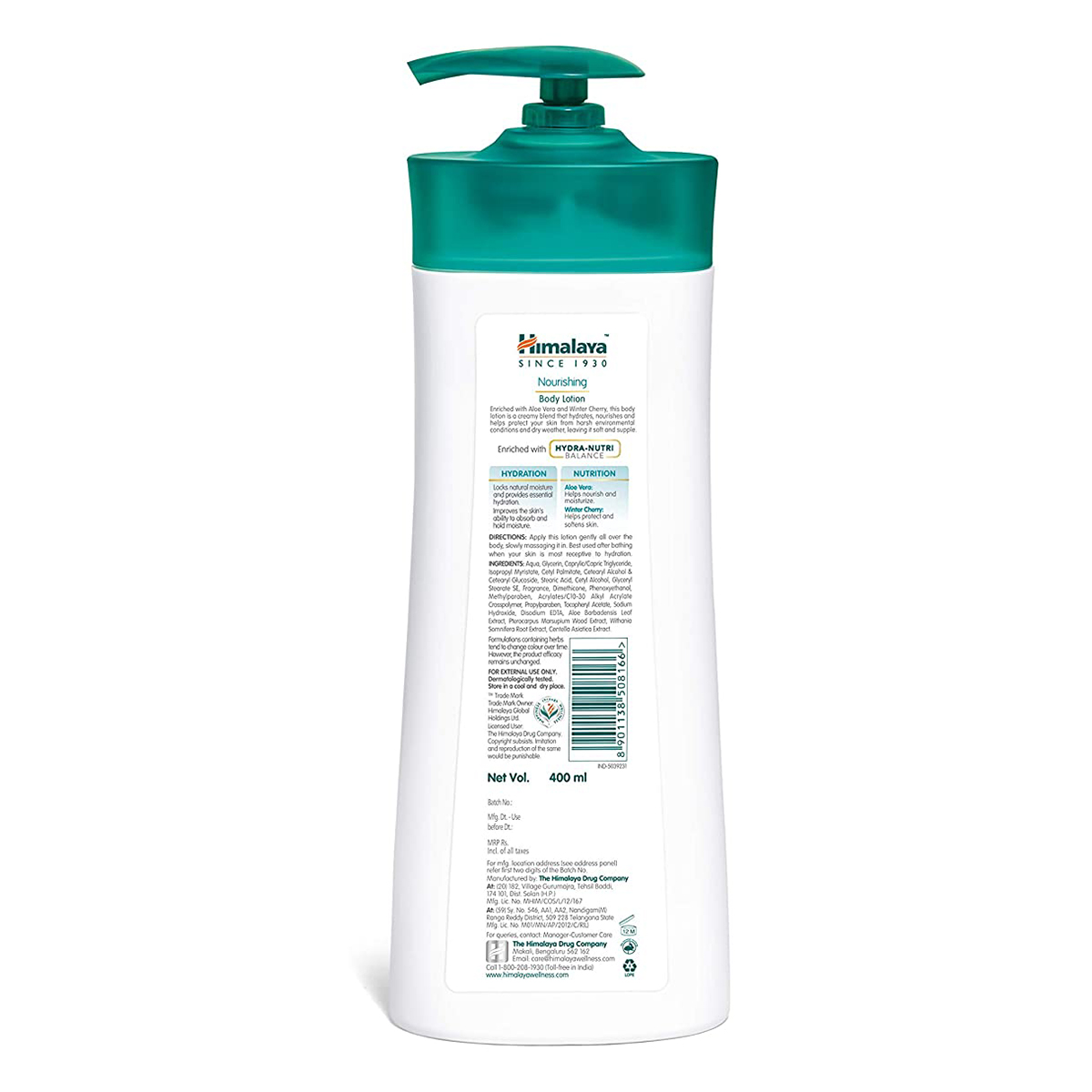 Himalaya Nourishing Body Lotion, 400 ml Price, Uses, Side Effects ...