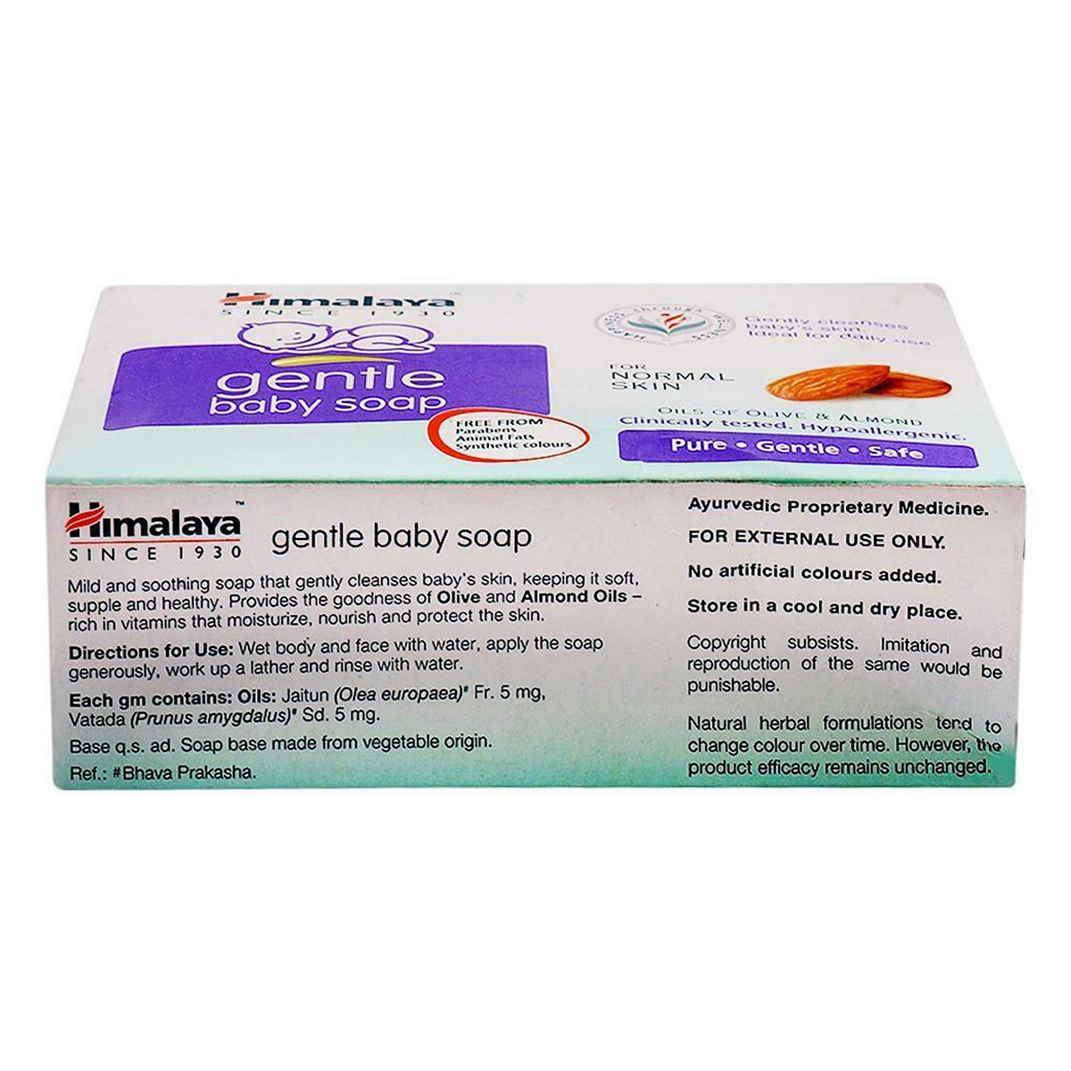 Himalaya Gentle Baby Soap, 125 gm, Pack of 1 Himalaya Gentle Baby Soap, 125 gm, Pack of 1