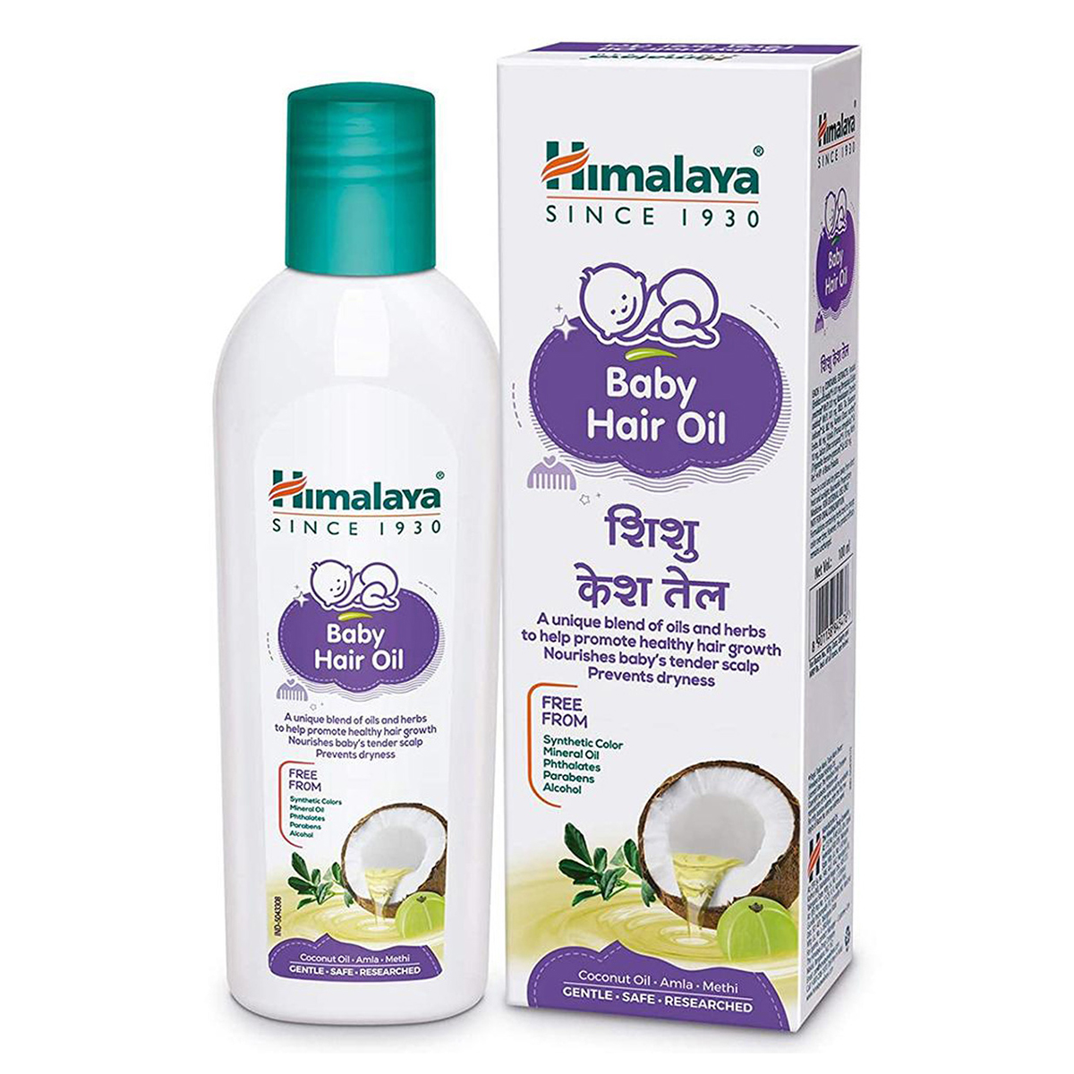 Himalaya Baby Hair Oil, 200 ml, Pack of 1 Himalaya Baby Hair Oil, 200 ml, Pack of 1