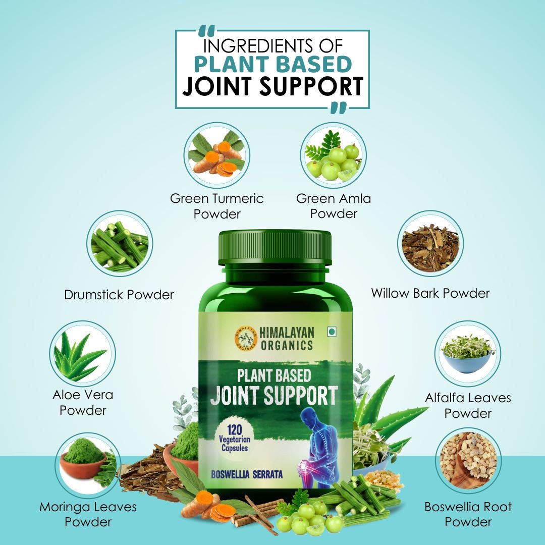 Himalayan Organics Plant Based Joint Support, 120 Capsules, Pack of 1 Himalayan Organics Plant Based Joint Support, 120 Capsules, Pack of 1